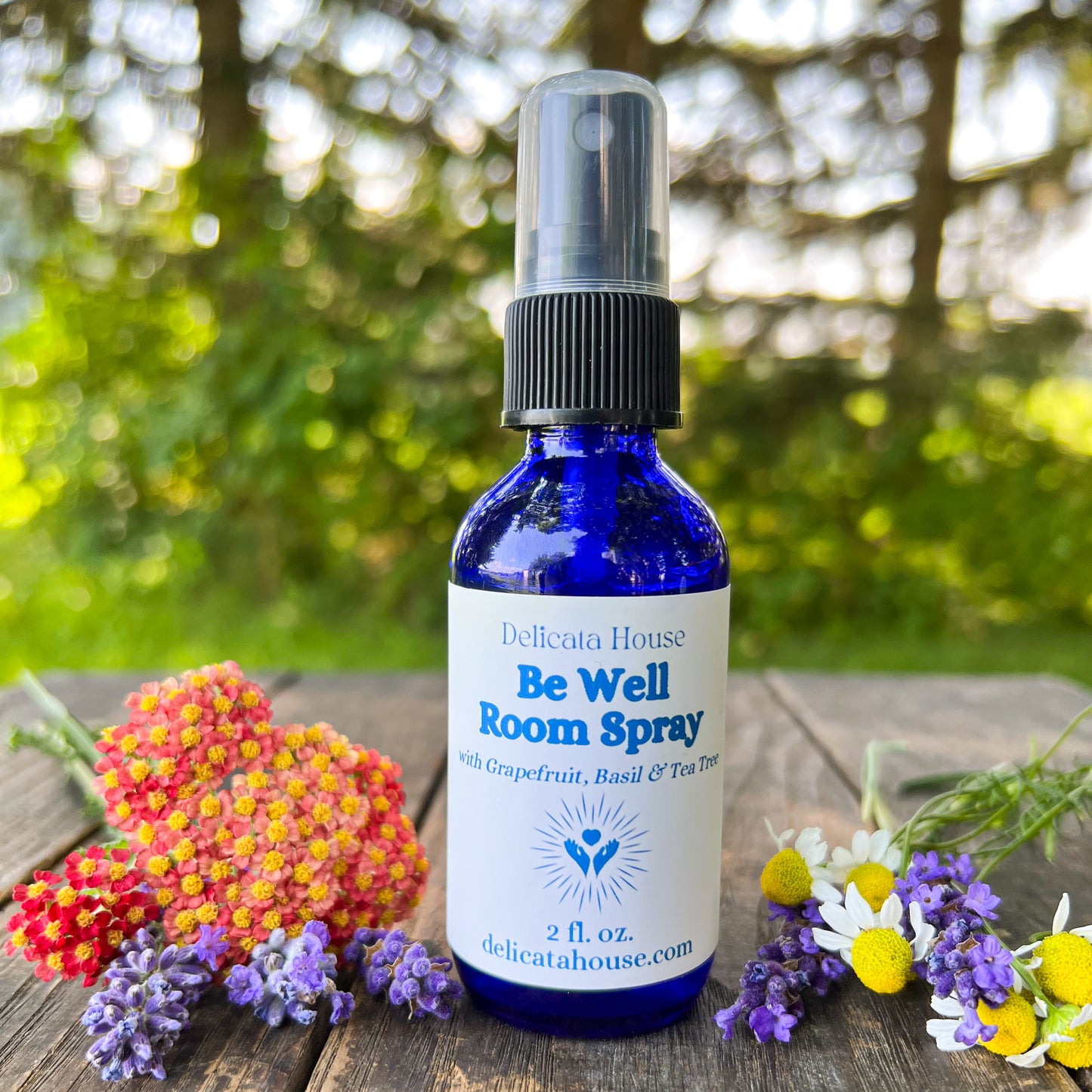Be Well Room Spray - Immune Support Essential Oils - Energizing, Uplifting, Cheerful Essential Oils