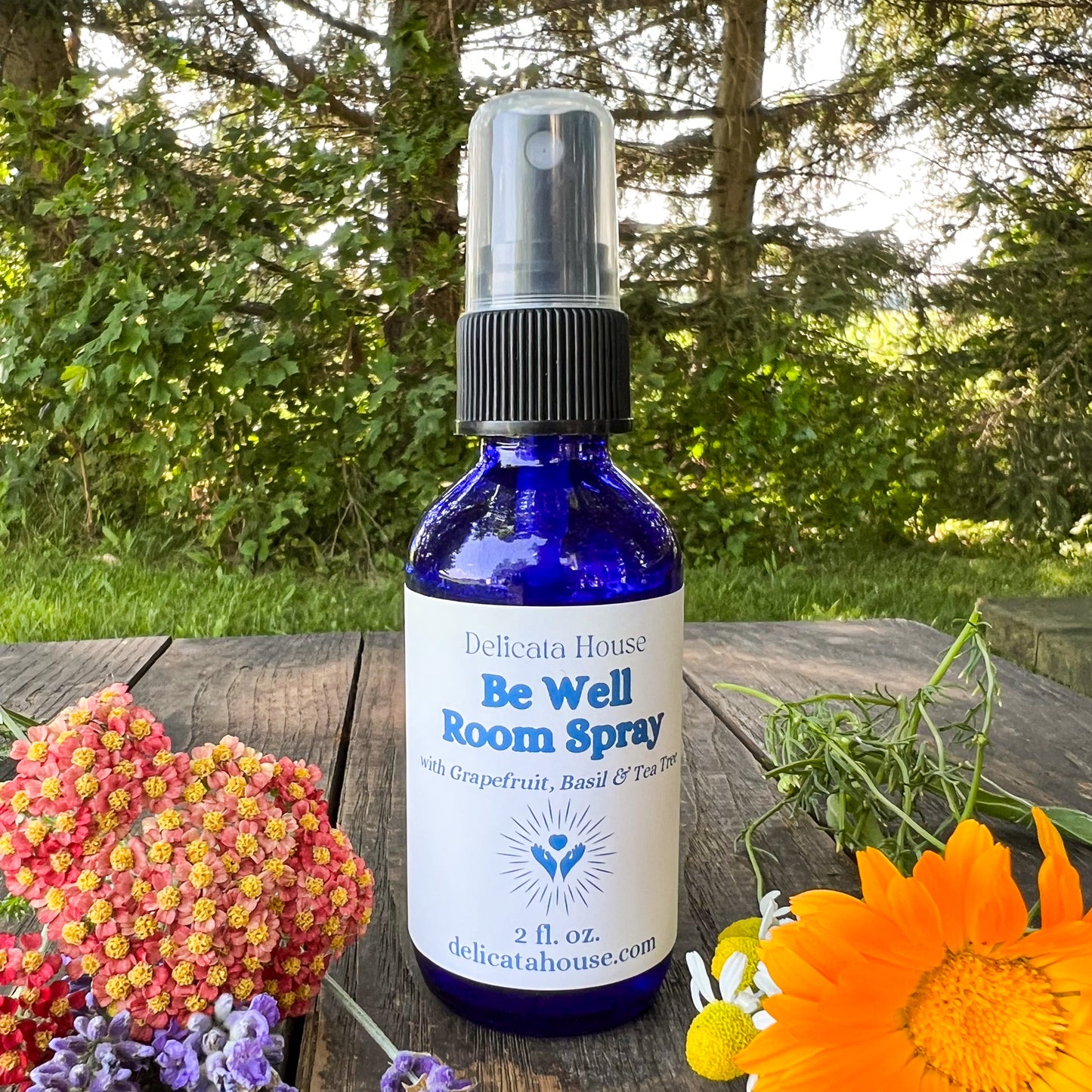 Be Well Room Spray - Immune Support Essential Oils - Energizing, Uplifting, Cheerful Essential Oils