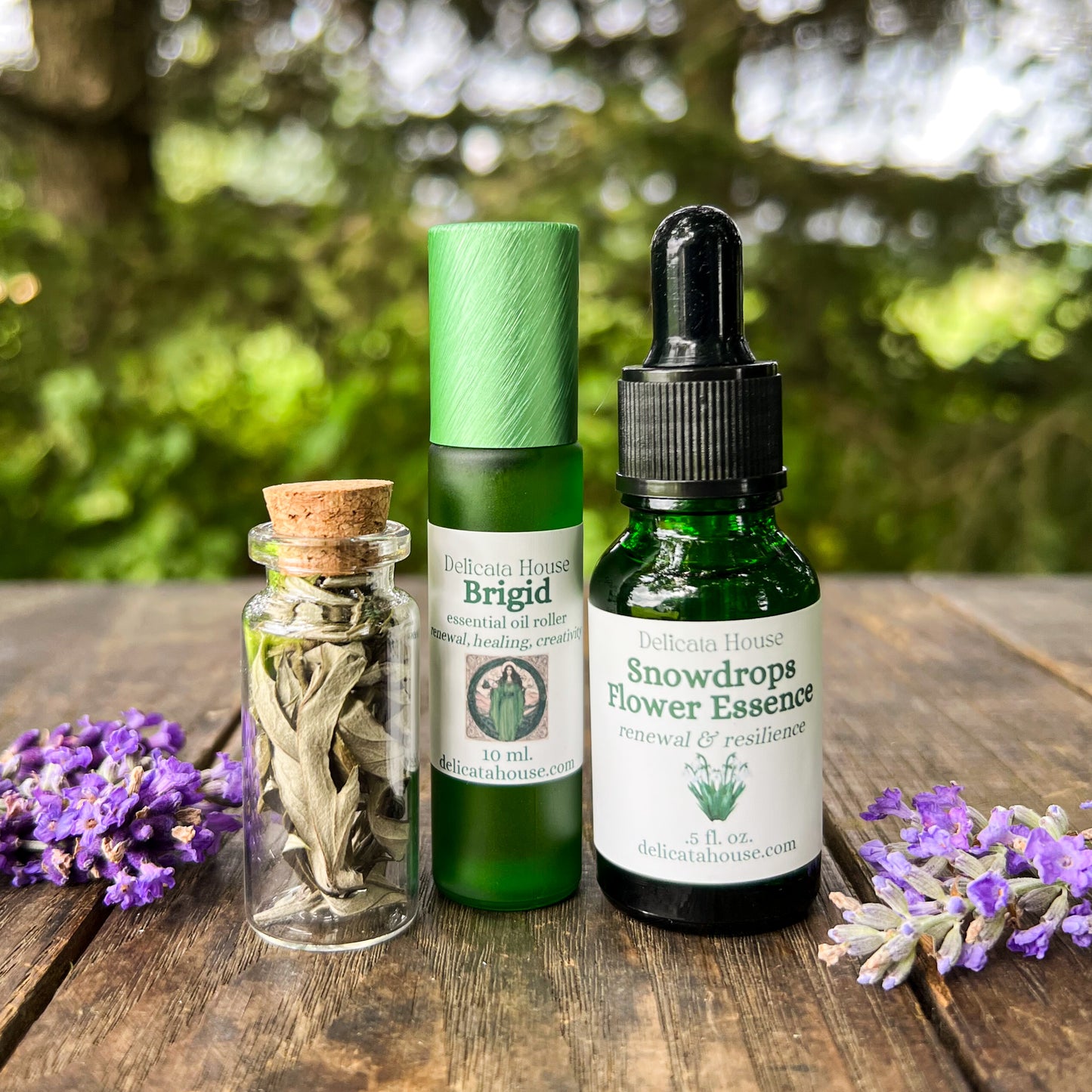 Brigid Gift Set - Goddess Brigid - Saint Brigid - Goddess Ritual Set