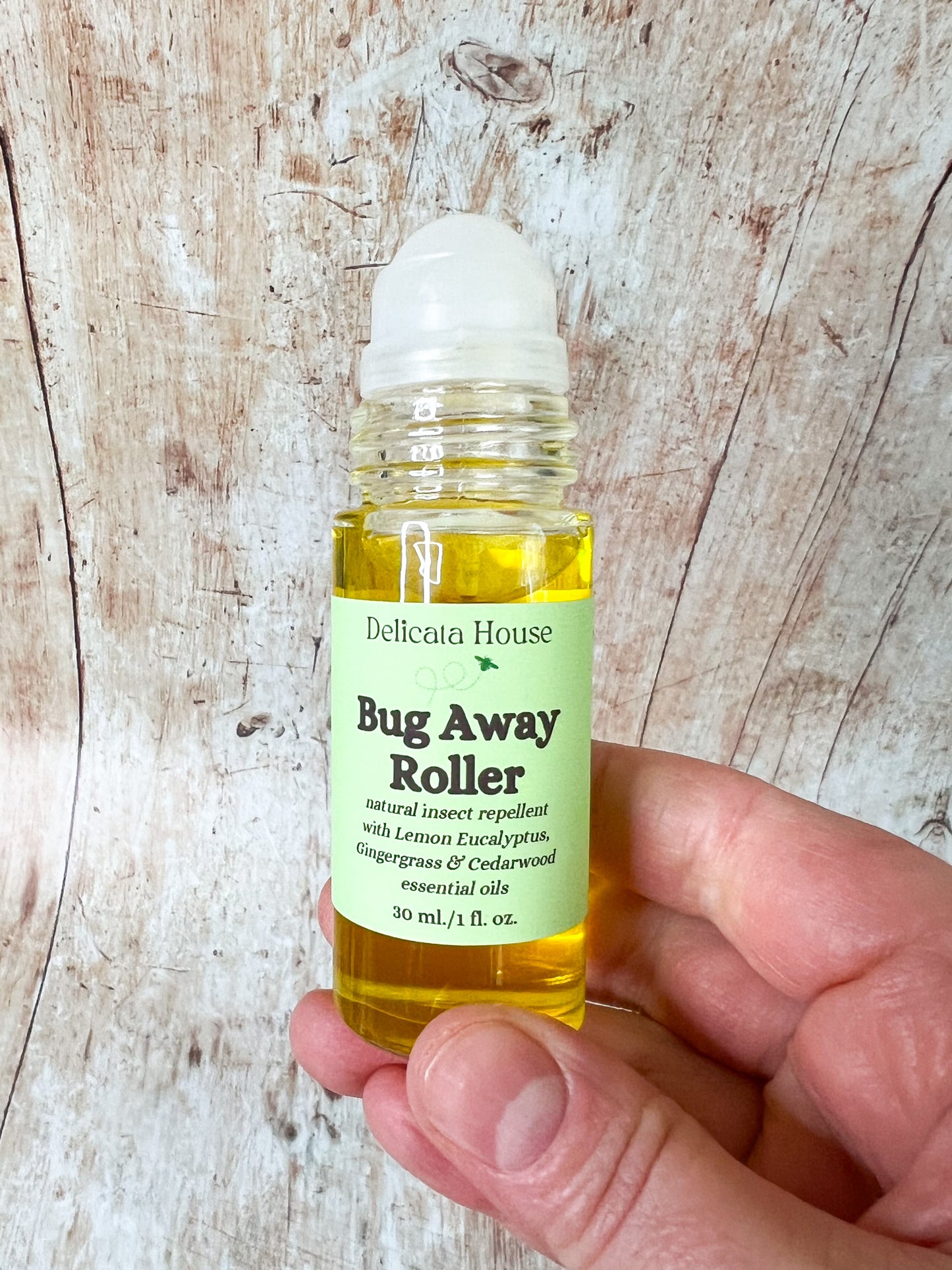 Bug Away Roller - Natural Insect Repellent Roll-On - Bug Repellent - Essential Oil Insect Repellent