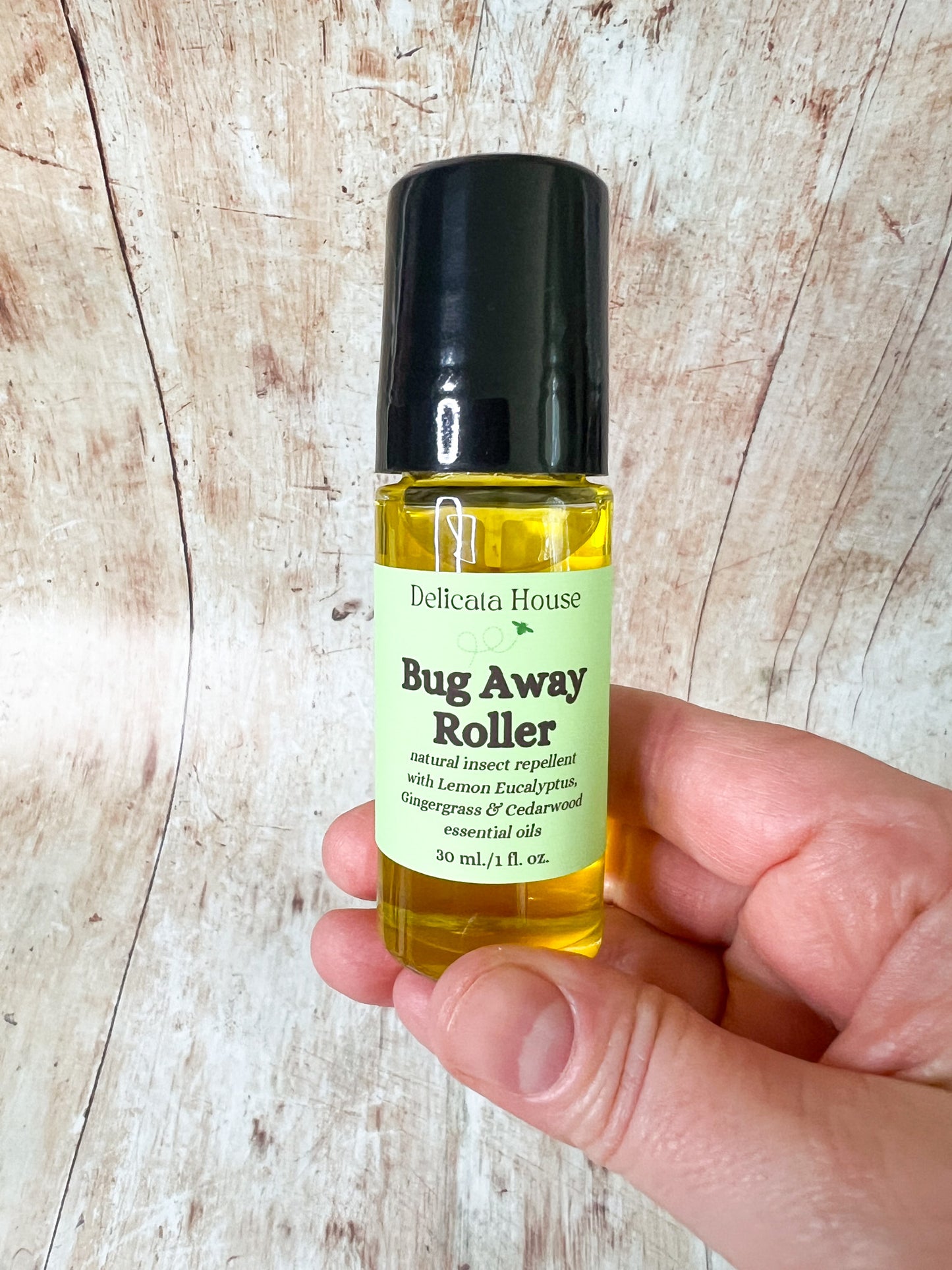 Bug Away Roller - Natural Insect Repellent Roll-On - Bug Repellent - Essential Oil Insect Repellent
