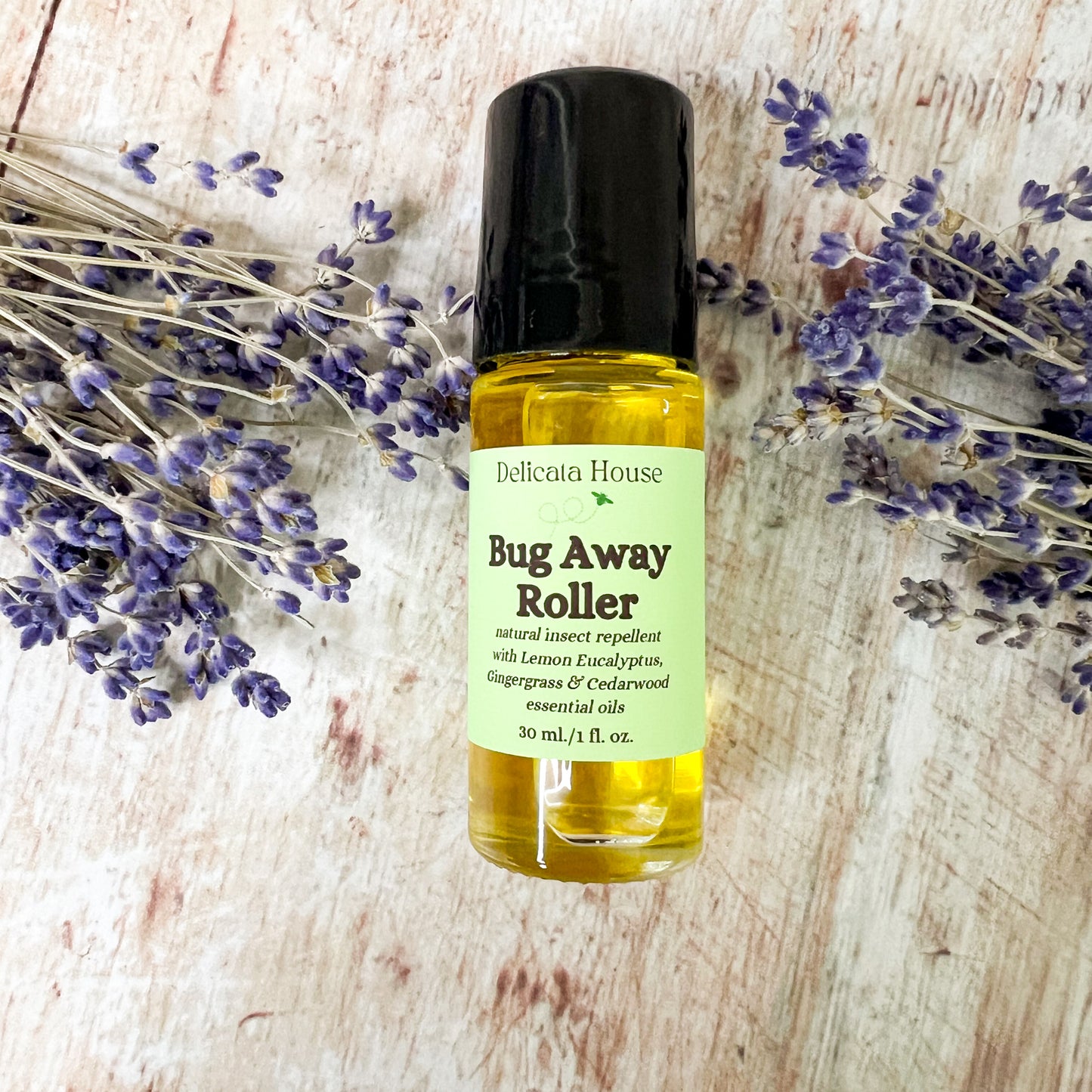 Bug Away Roller - Natural Insect Repellent Roll-On - Bug Repellent - Essential Oil Insect Repellent