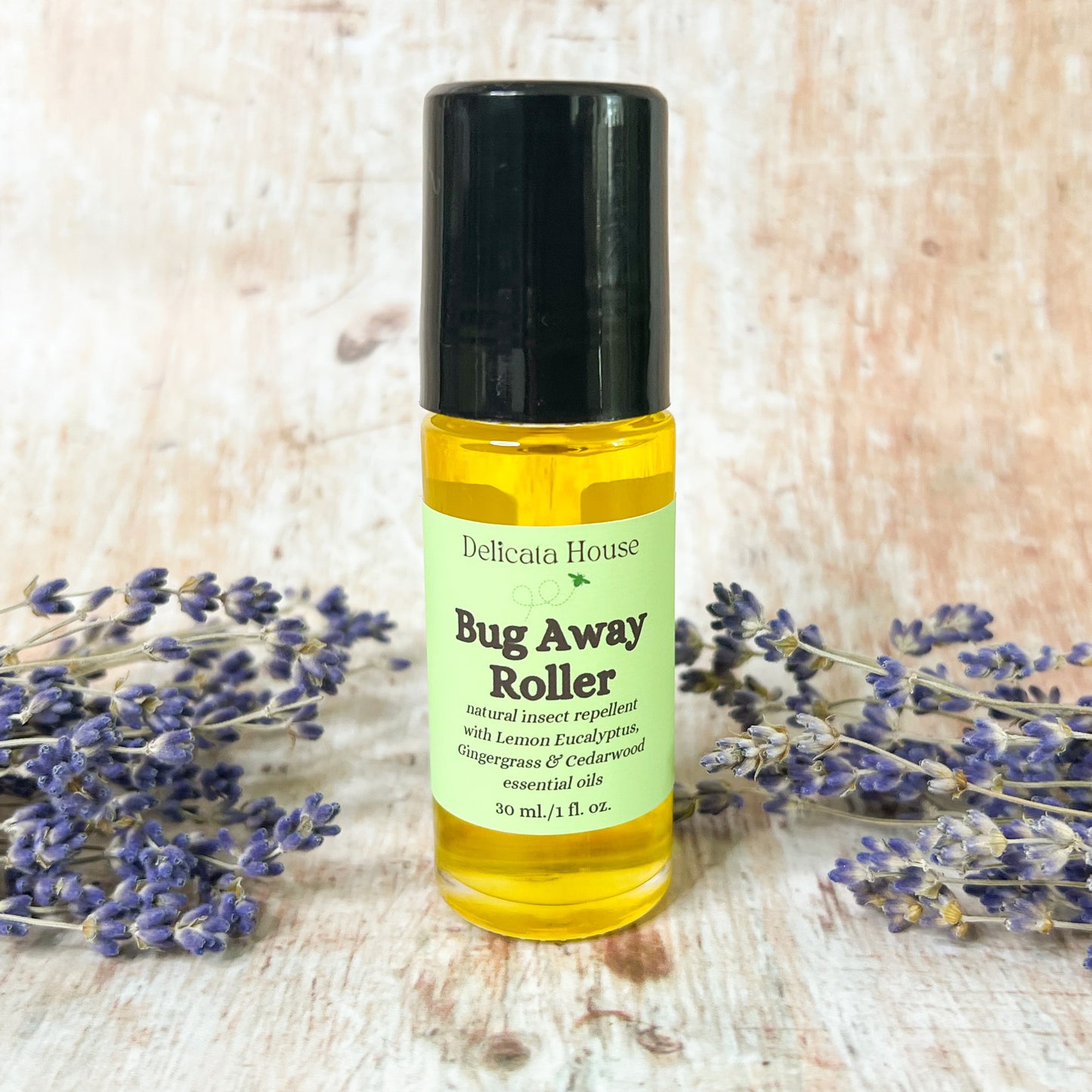 Bug Away Roller - Natural Insect Repellent Roll-On - Bug Repellent - Essential Oil Insect Repellent