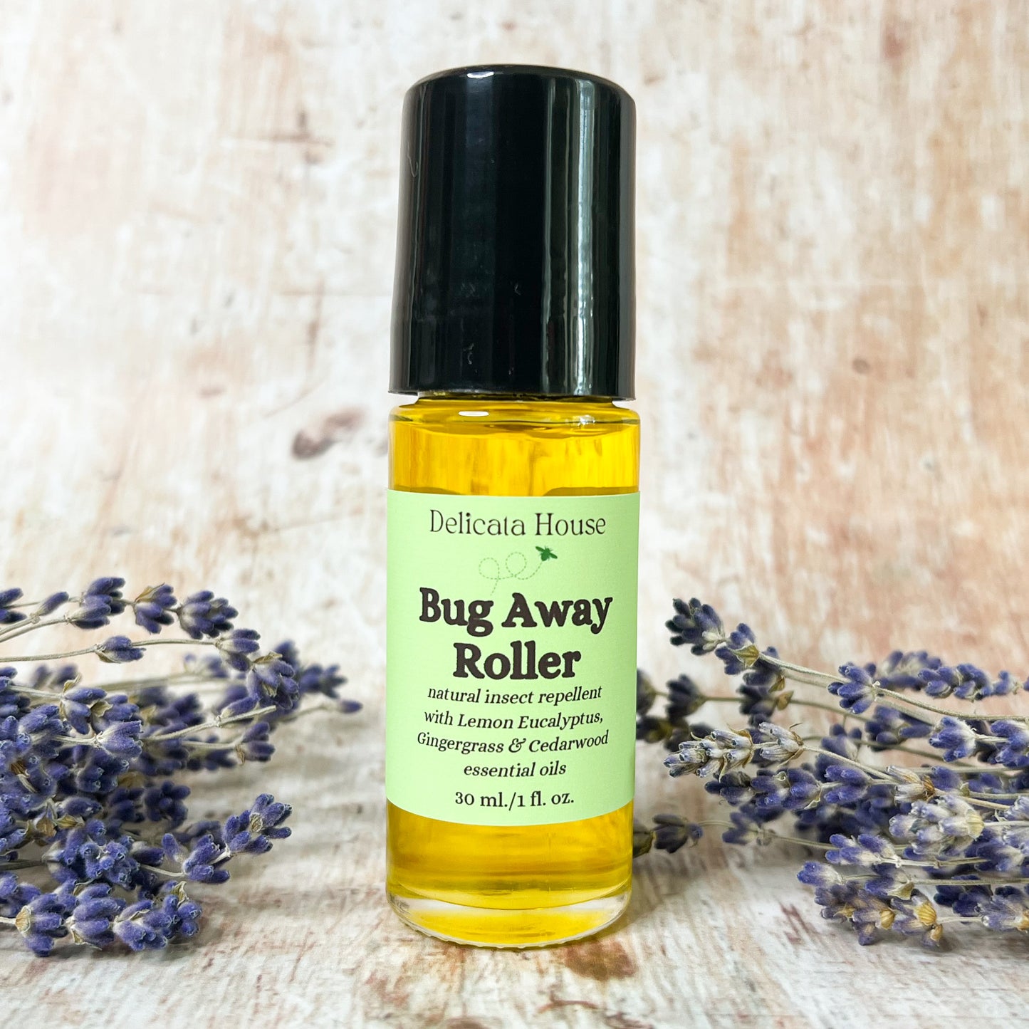 Bug Away Roller - Natural Insect Repellent Roll-On - Bug Repellent - Essential Oil Insect Repellent