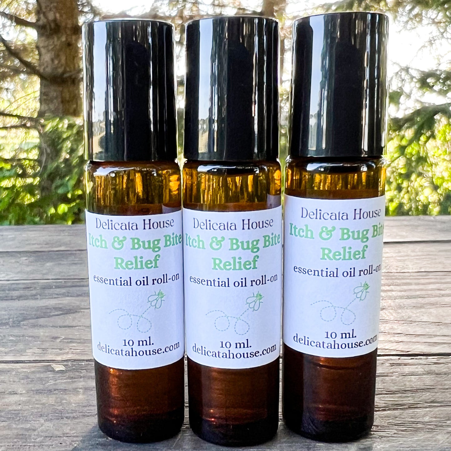 Itch & Bug Bite Relief Roller - essential oil roller for bug bites & itchy skin