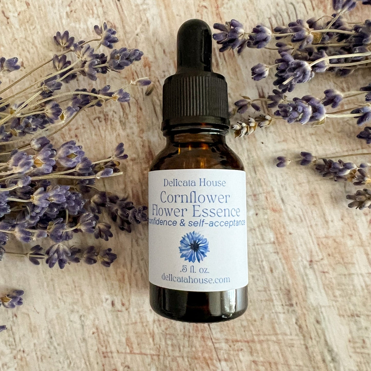Cornflower Flower Essence - Cornflower Flower Remedy - Throat Chakra - 5th Chakra Support - Third Eye Chakra - 6th Chakra Support