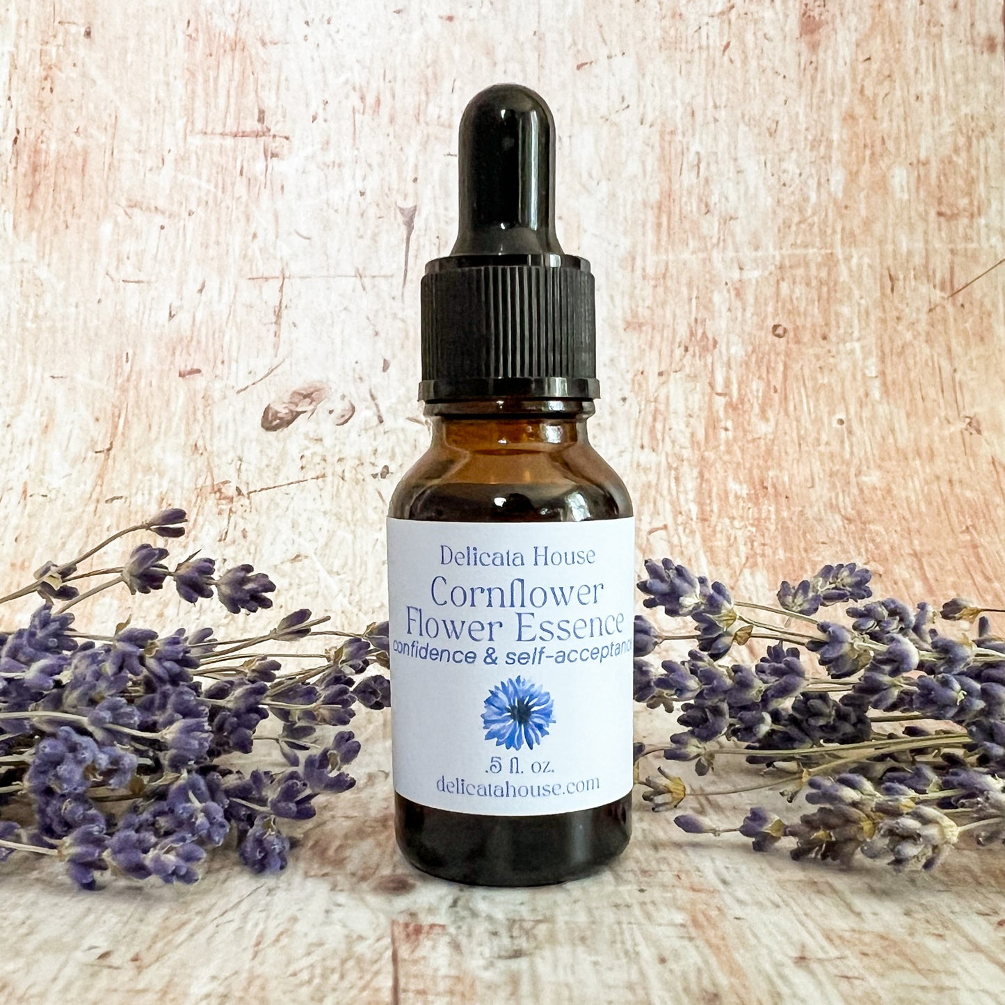 Cornflower Flower Essence - Cornflower Flower Remedy - Throat Chakra - 5th Chakra Support - Third Eye Chakra - 6th Chakra Support