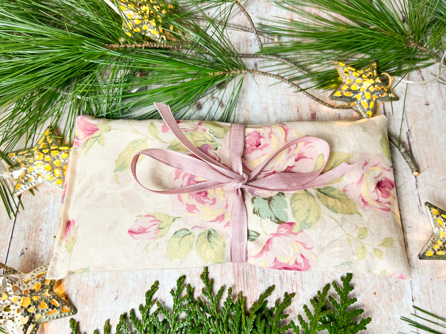 Flax and Lavender Eye Pillow for Headache Relief - Eye Pillow for Meditation - Eye Pillow for Migraine Relief