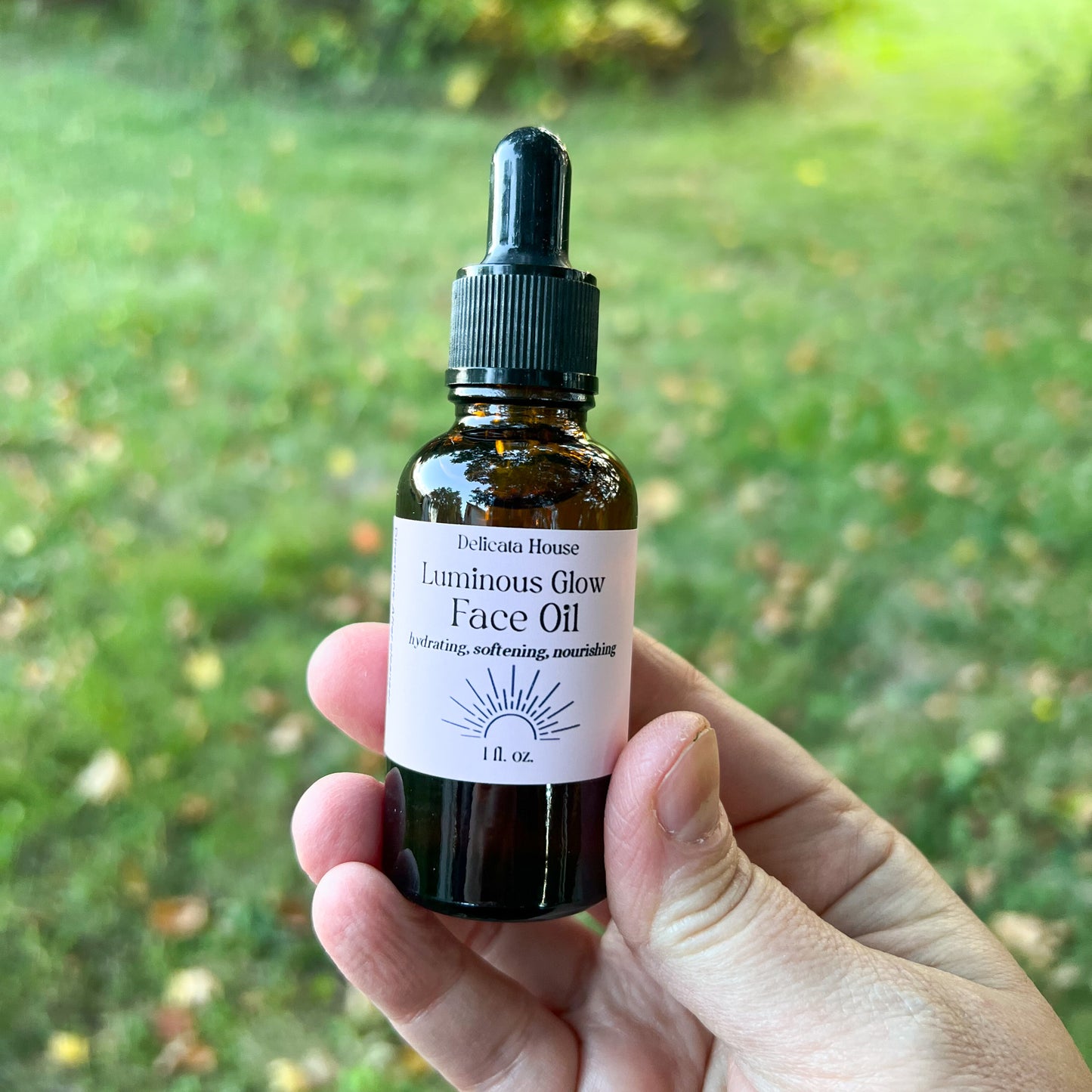 Luminous Glow Face Oil - Hydrating, Softening, Nourishing - Natural Moisturizing Face Oil