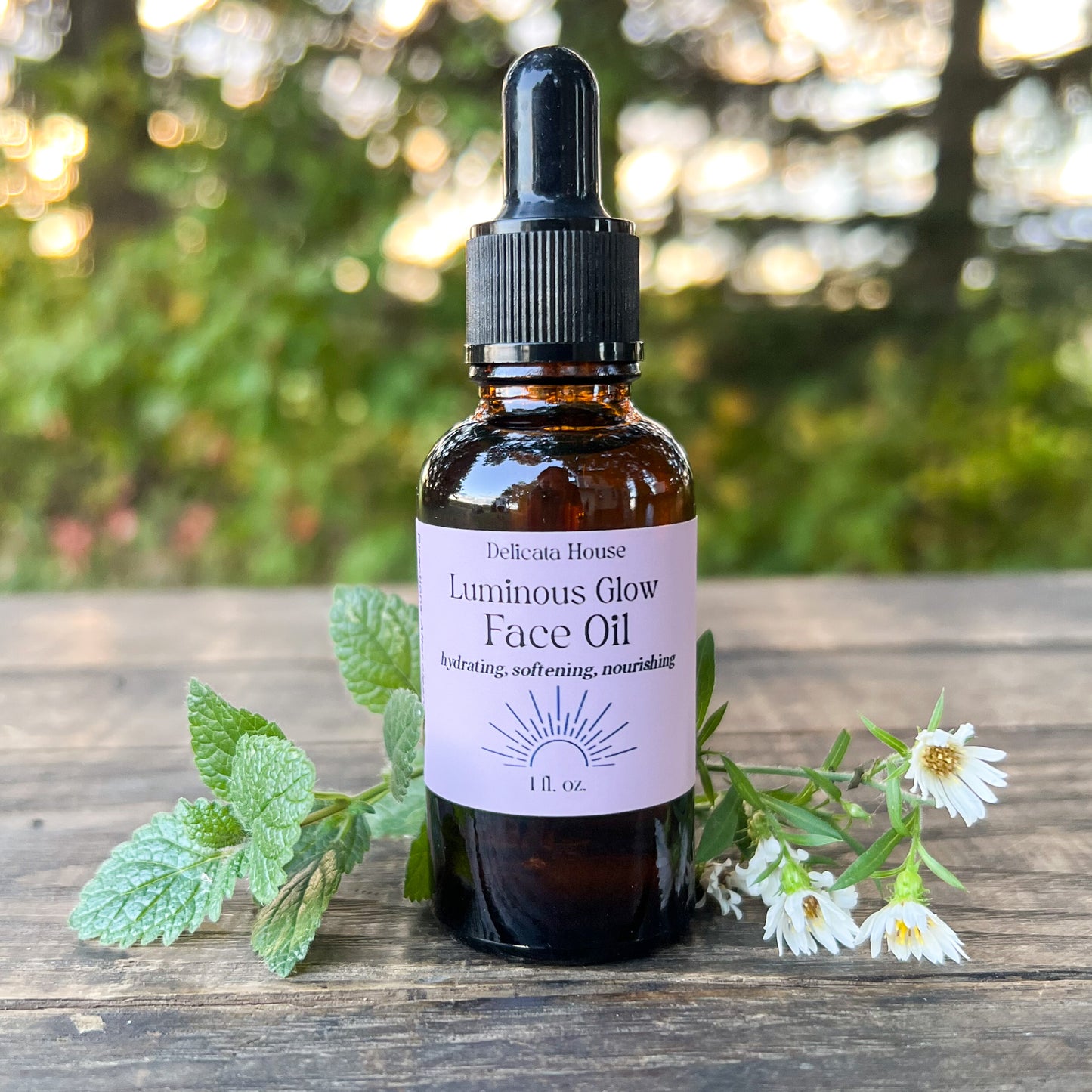 Luminous Glow Face Oil - Hydrating, Softening, Nourishing - Natural Moisturizing Face Oil