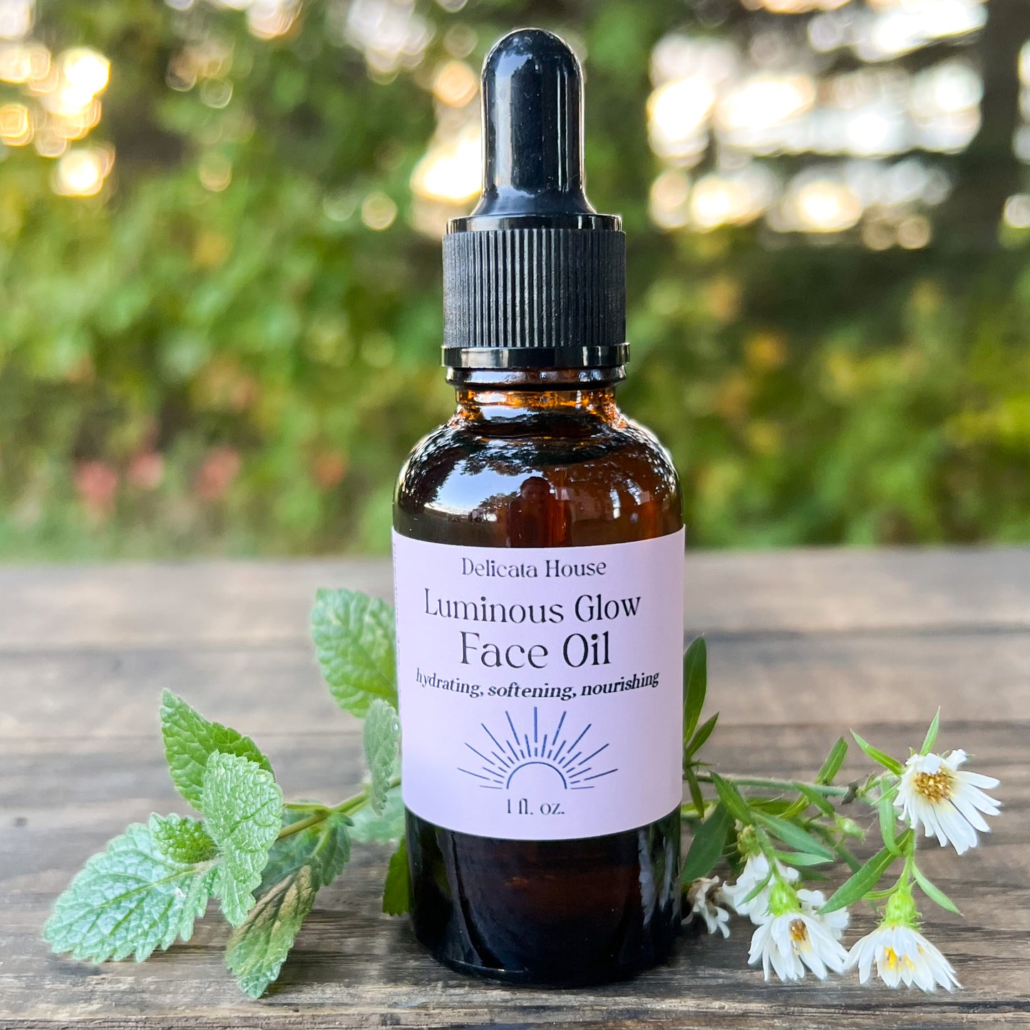 Luminous Glow Face Oil - Hydrating, Softening, Nourishing - Natural Moisturizing Face Oil