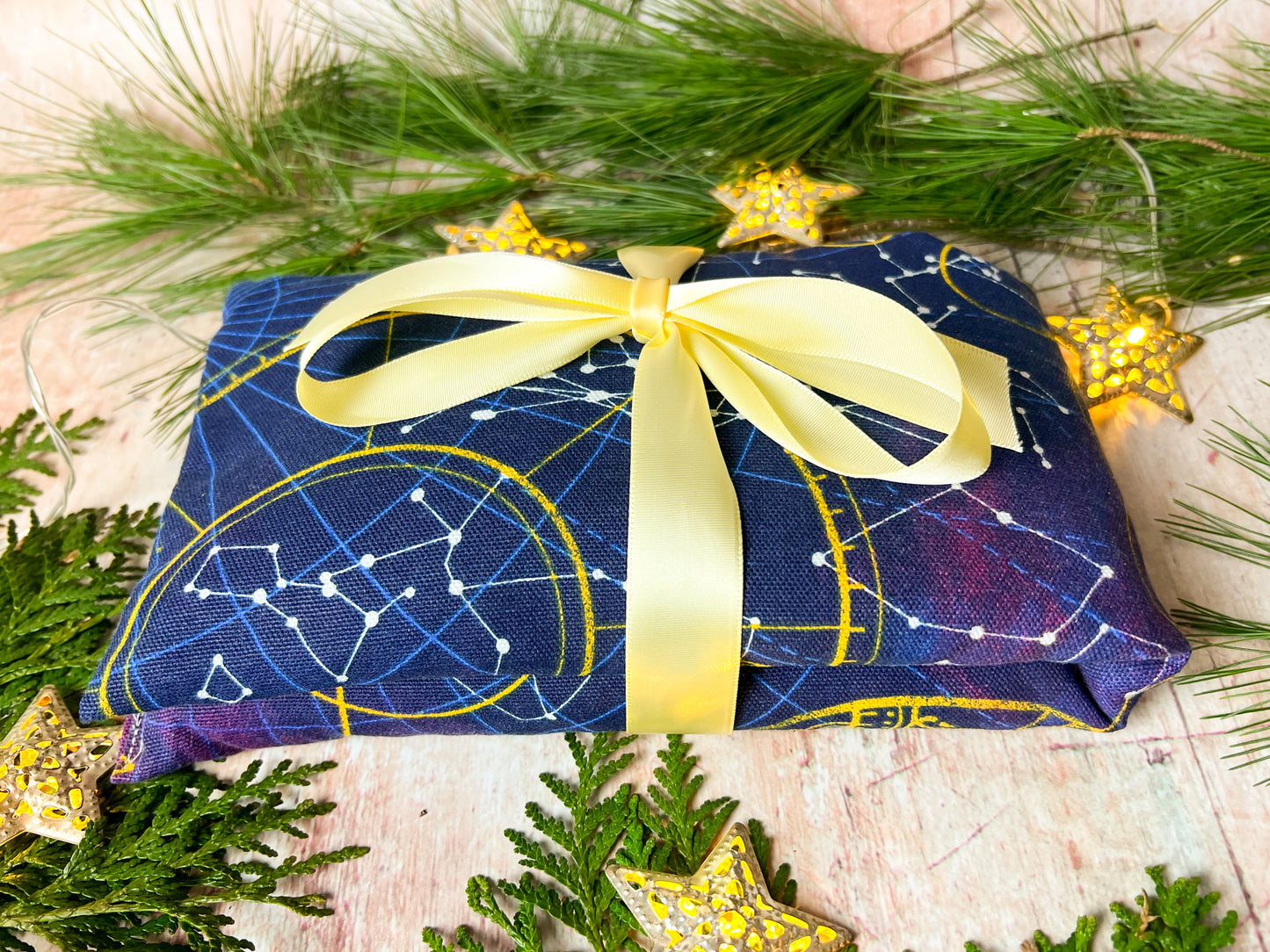 Flax and Lavender Microwaveable Heat Pack - Warming Pillow with Lavender and Flax