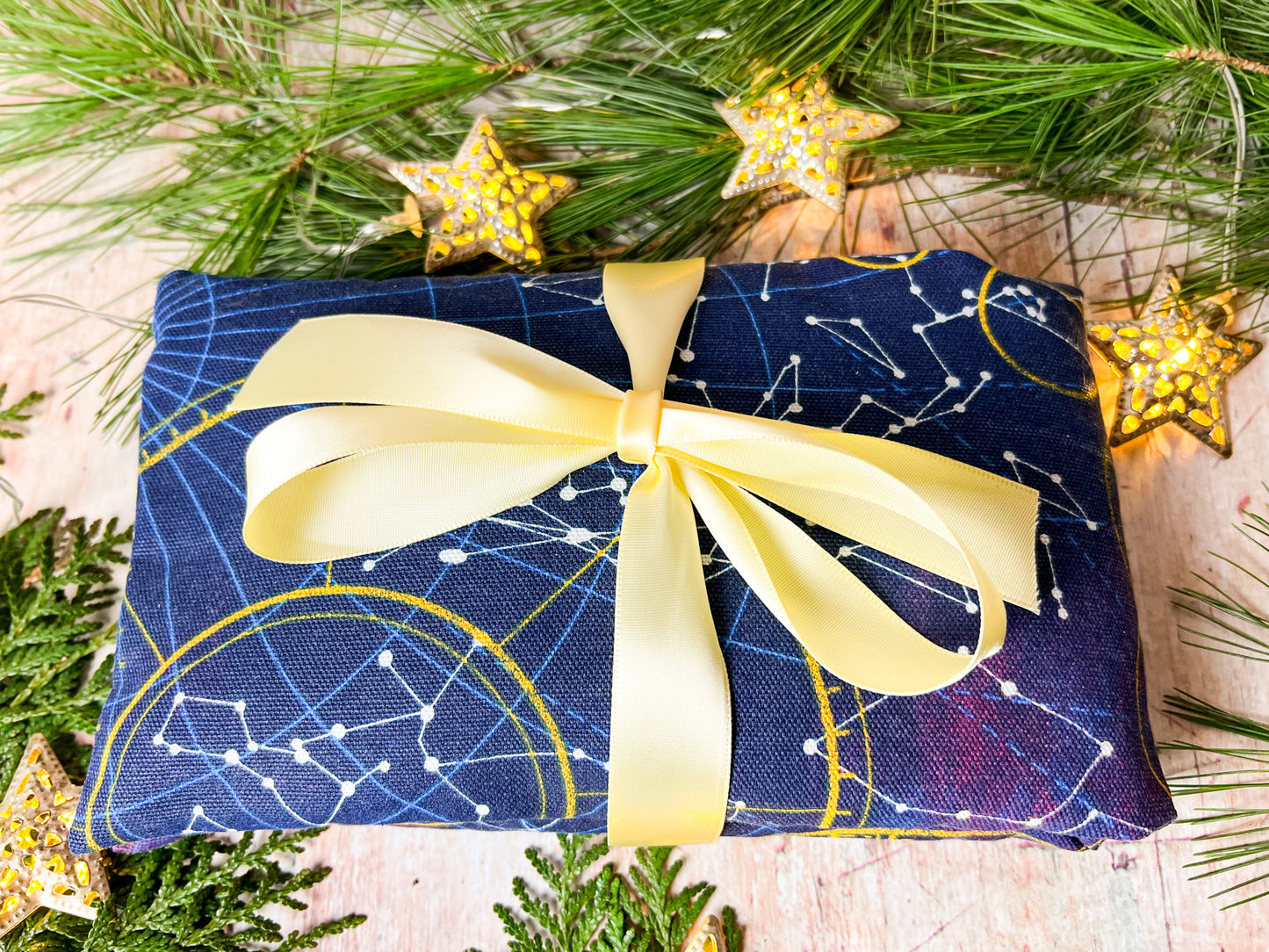 Flax and Lavender Microwaveable Heat Pack - Warming Pillow with Lavender and Flax