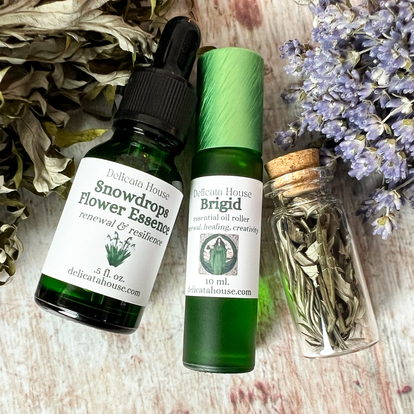 Brigid Gift Set - Goddess Brigid - Saint Brigid - Goddess Ritual Set