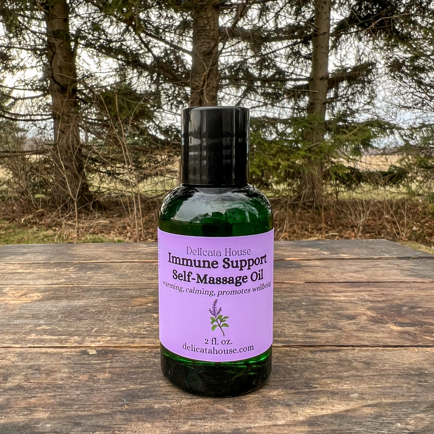 Massage Oil - Immune Support Oil - Self-Massage Oil - Abhyanga