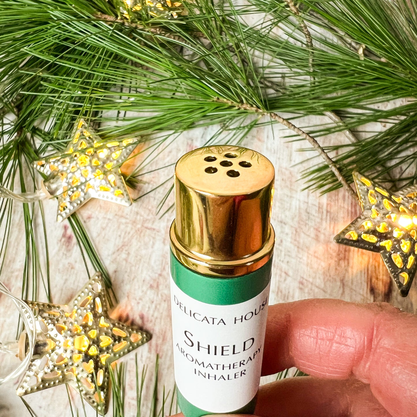 Shield Aromatherapy Nasal Inhaler - Aromatherapy for Immune Support and Respiratory Wellness