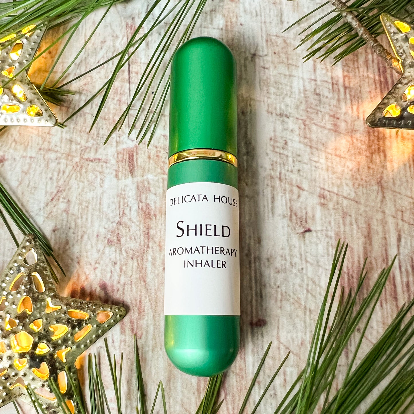 Shield Aromatherapy Nasal Inhaler - Aromatherapy for Immune Support and Respiratory Wellness