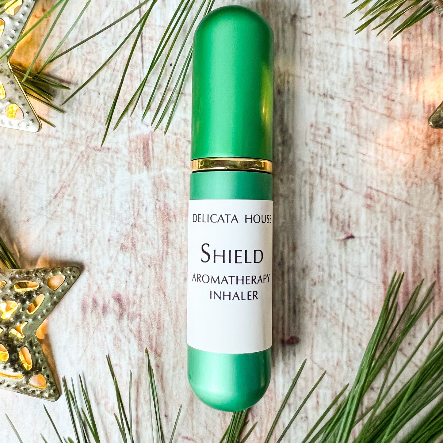 Shield Aromatherapy Nasal Inhaler - Aromatherapy for Immune Support and Respiratory Wellness