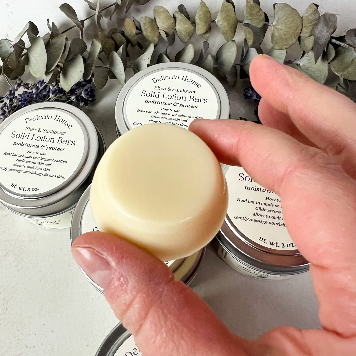 Lotion Bars - Solid Lotion Bars - Shea and Sunflower Lotion Bars - Nourishing & Moisturizing - For Hands & Body