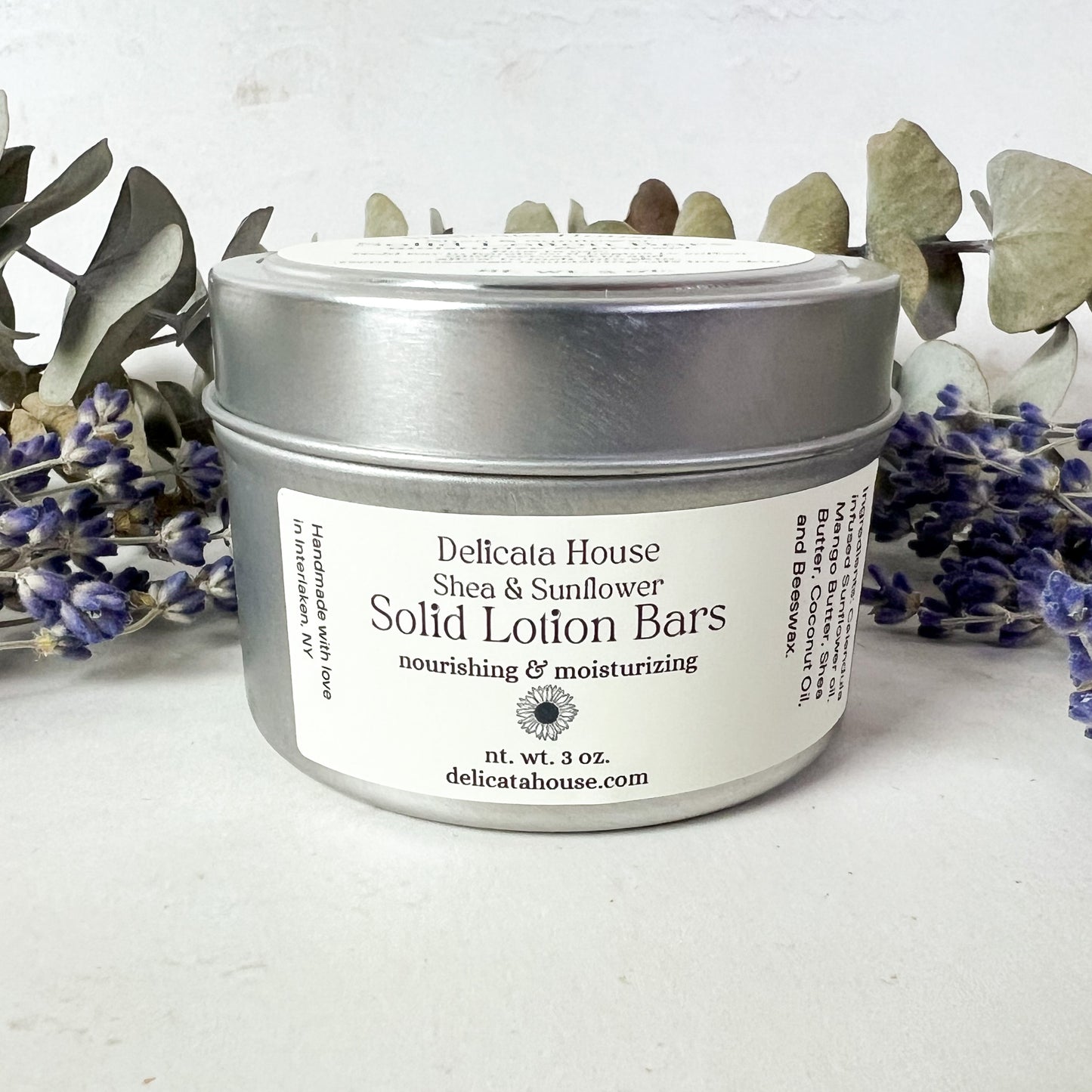 Lotion Bars - Solid Lotion Bars - Shea and Sunflower Lotion Bars - Nourishing & Moisturizing - For Hands & Body