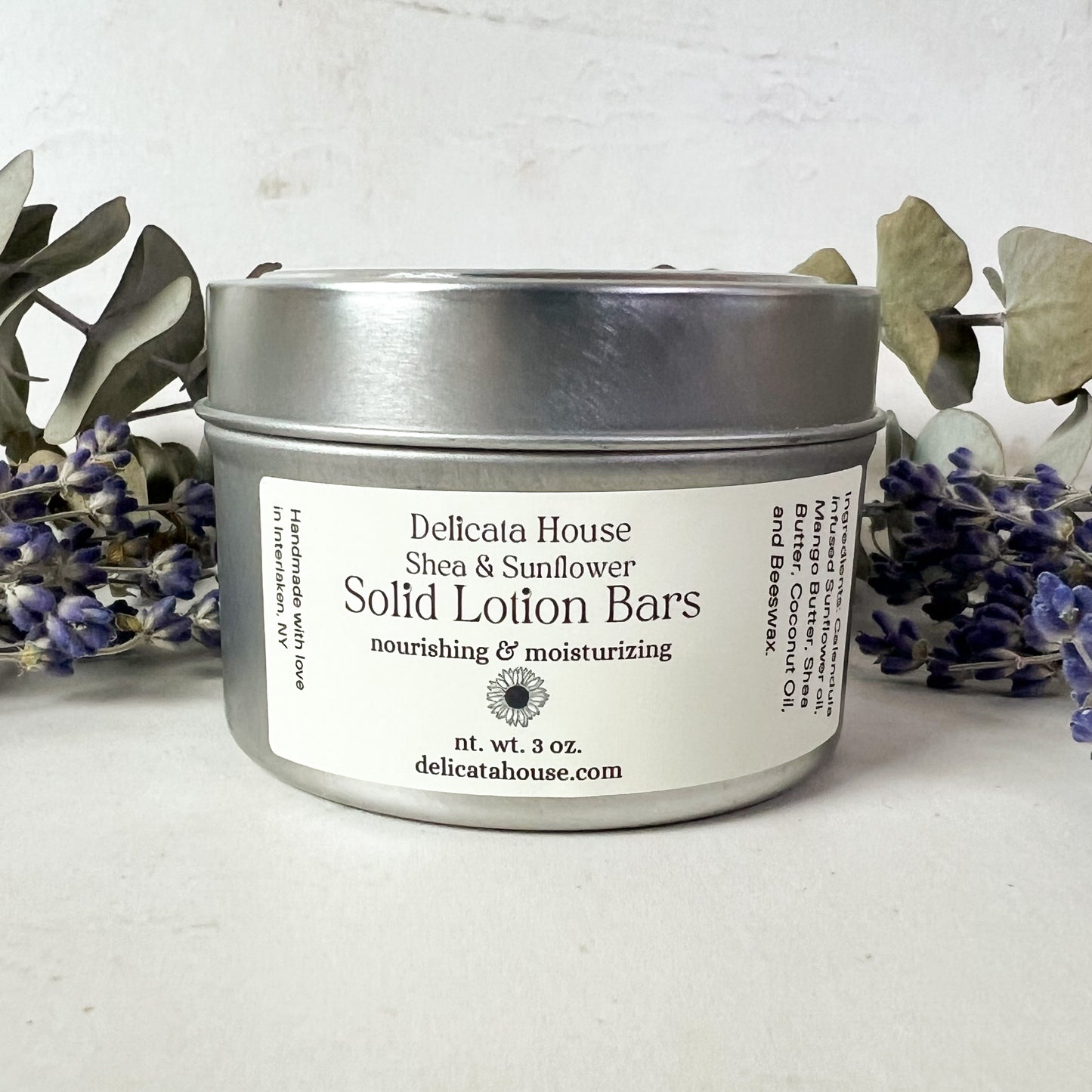 Lotion Bars - Solid Lotion Bars - Shea and Sunflower Lotion Bars - Nourishing & Moisturizing - For Hands & Body