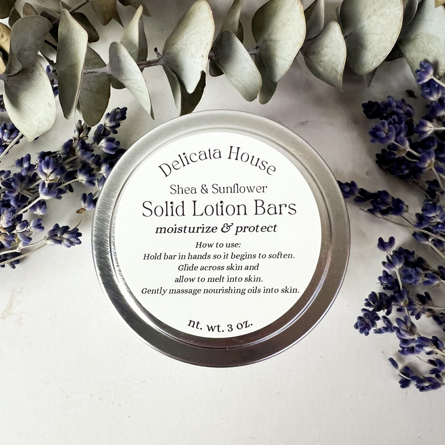 Lotion Bars - Solid Lotion Bars - Shea and Sunflower Lotion Bars - Nourishing & Moisturizing - For Hands & Body