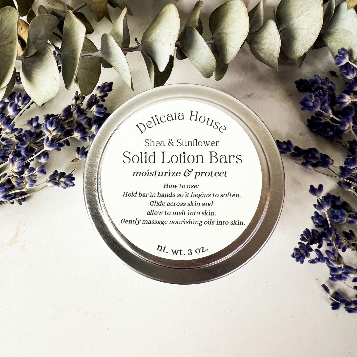 Lotion Bars - Solid Lotion Bars - Shea and Sunflower Lotion Bars - Nourishing & Moisturizing - For Hands & Body