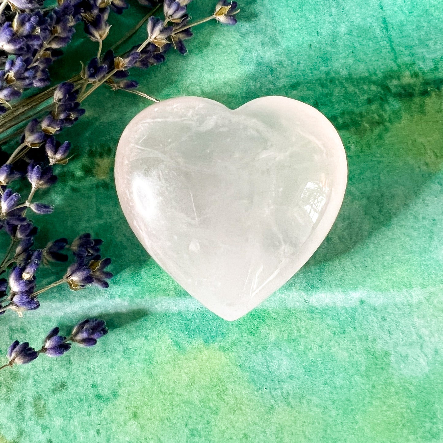 Rose Quartz Crystal Heart - Crystal for Love and Compassion - Friendship Gift