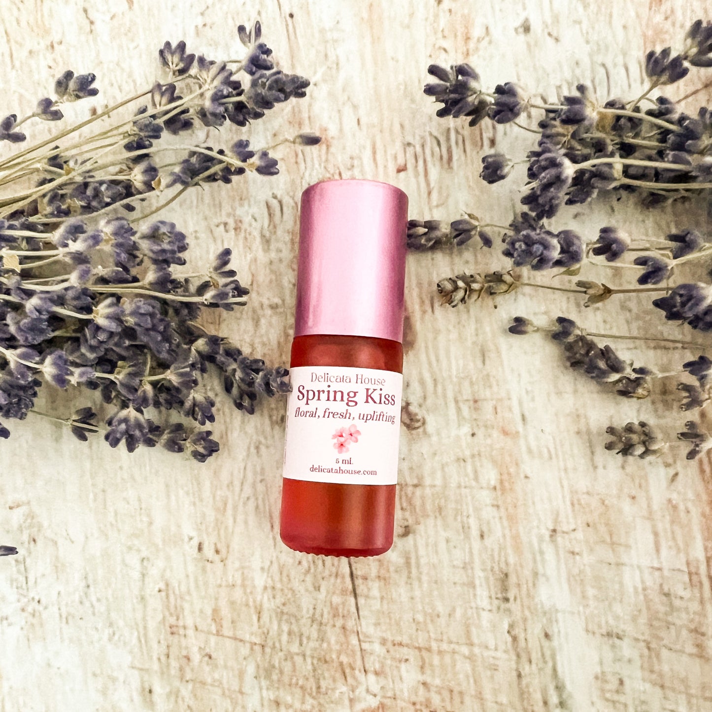 Spring Kiss Natural Perfume Roller Bottle - Natural Perfume - Essential Oil Perfume