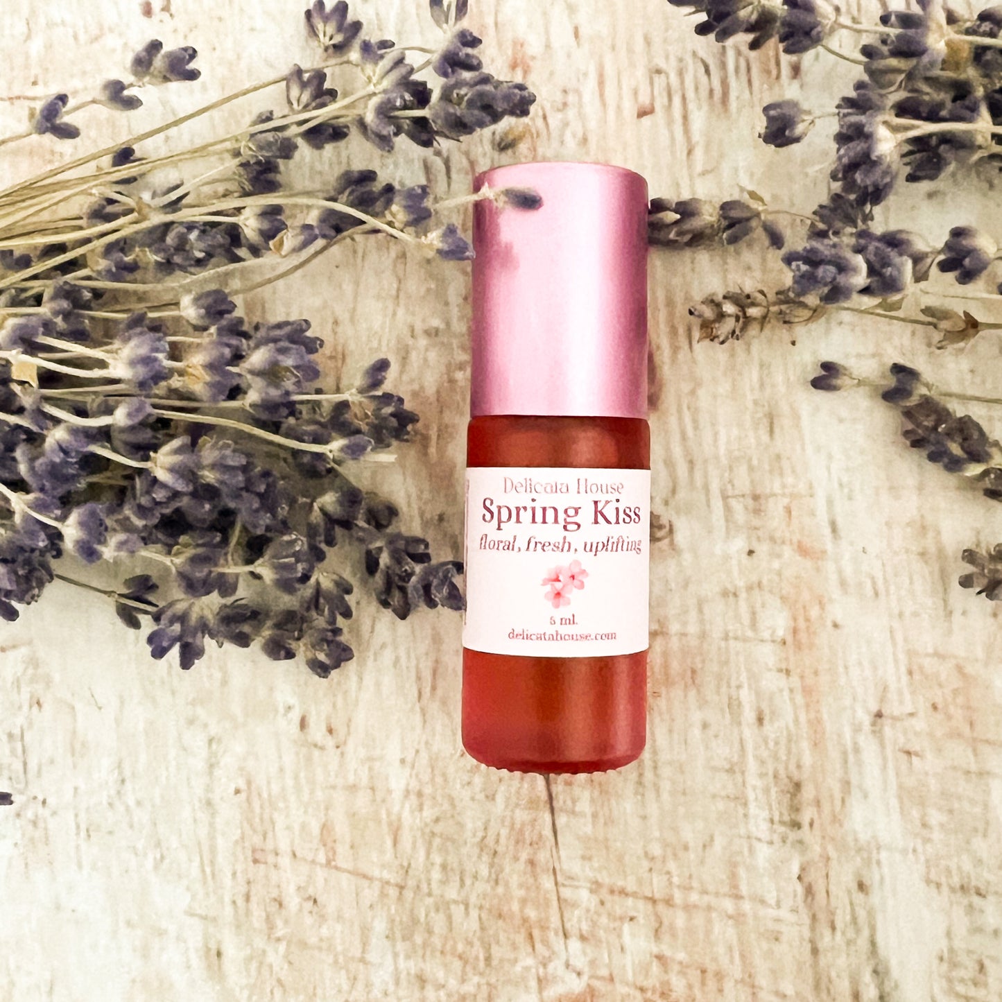 Spring Kiss Natural Perfume Roller Bottle - Natural Perfume - Essential Oil Perfume