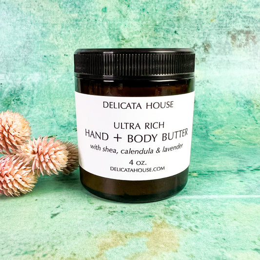 Ultra Hand + Body Butter with Shea, Calendula & Lavender