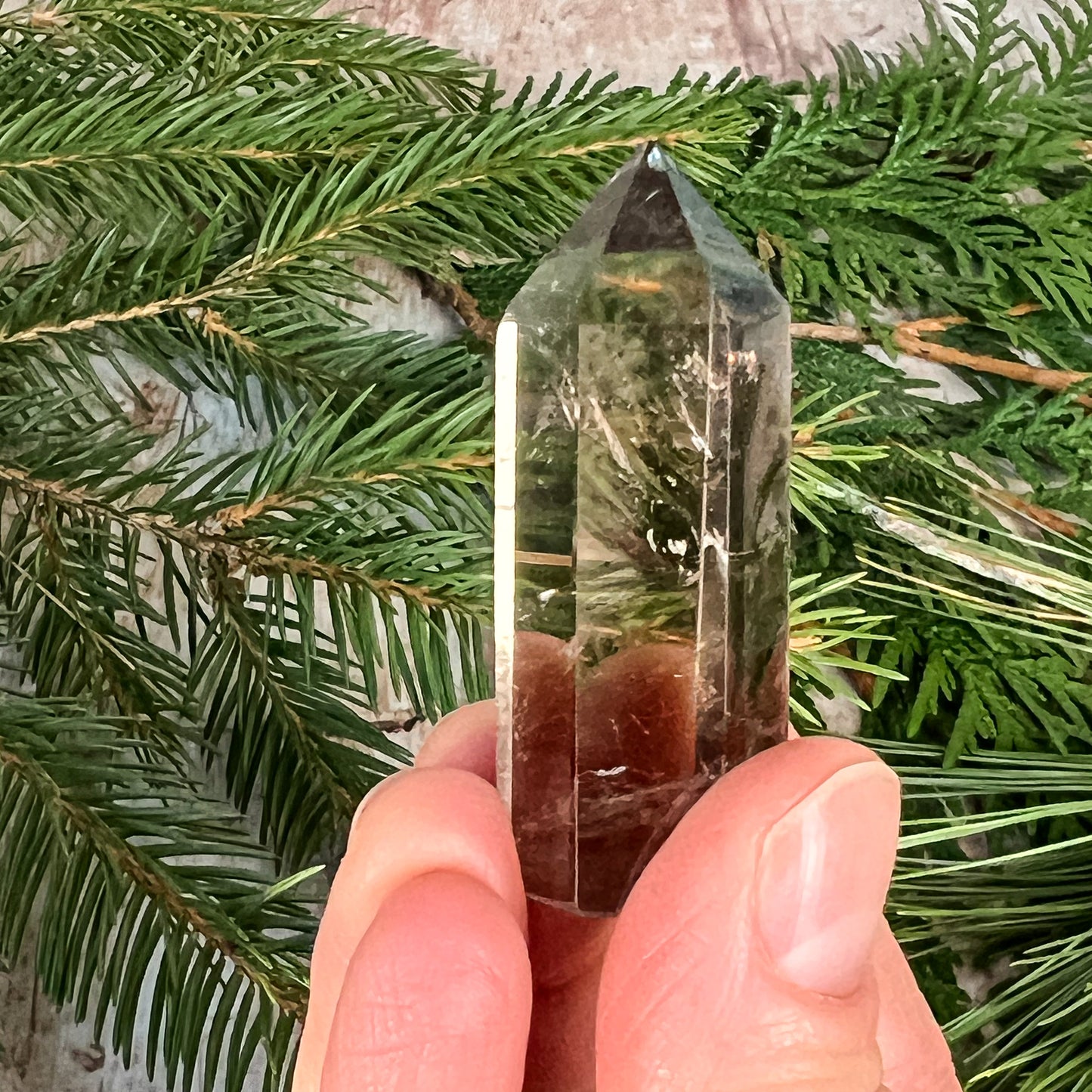 Smoky Quartz Point - Smoky Quartz Tower - Smoky Quartz Crystal - Crystal Healing - Root Chakra Healing