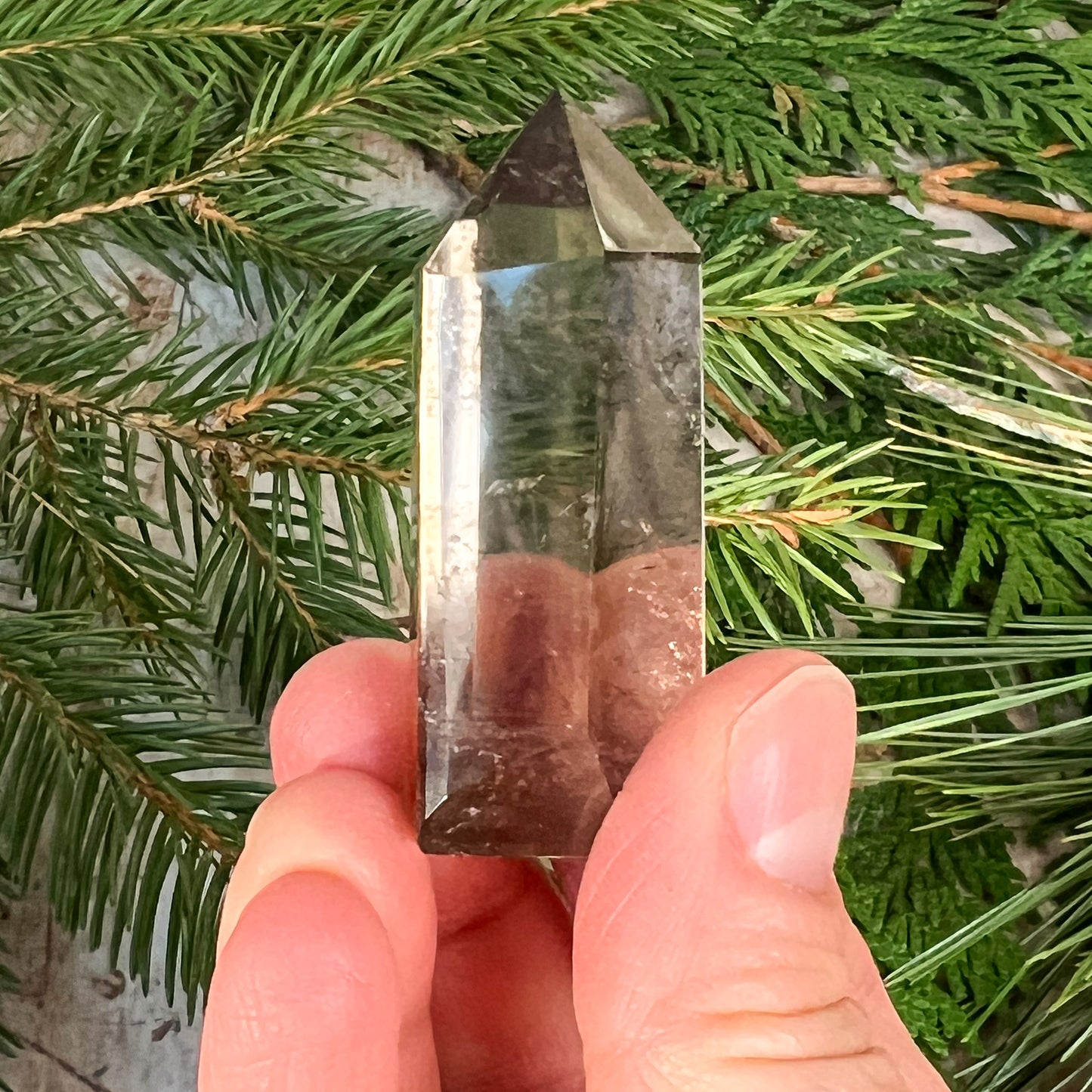 Smoky Quartz Point - Smoky Quartz Tower - Smoky Quartz Crystal - Crystal Healing - Root Chakra Healing
