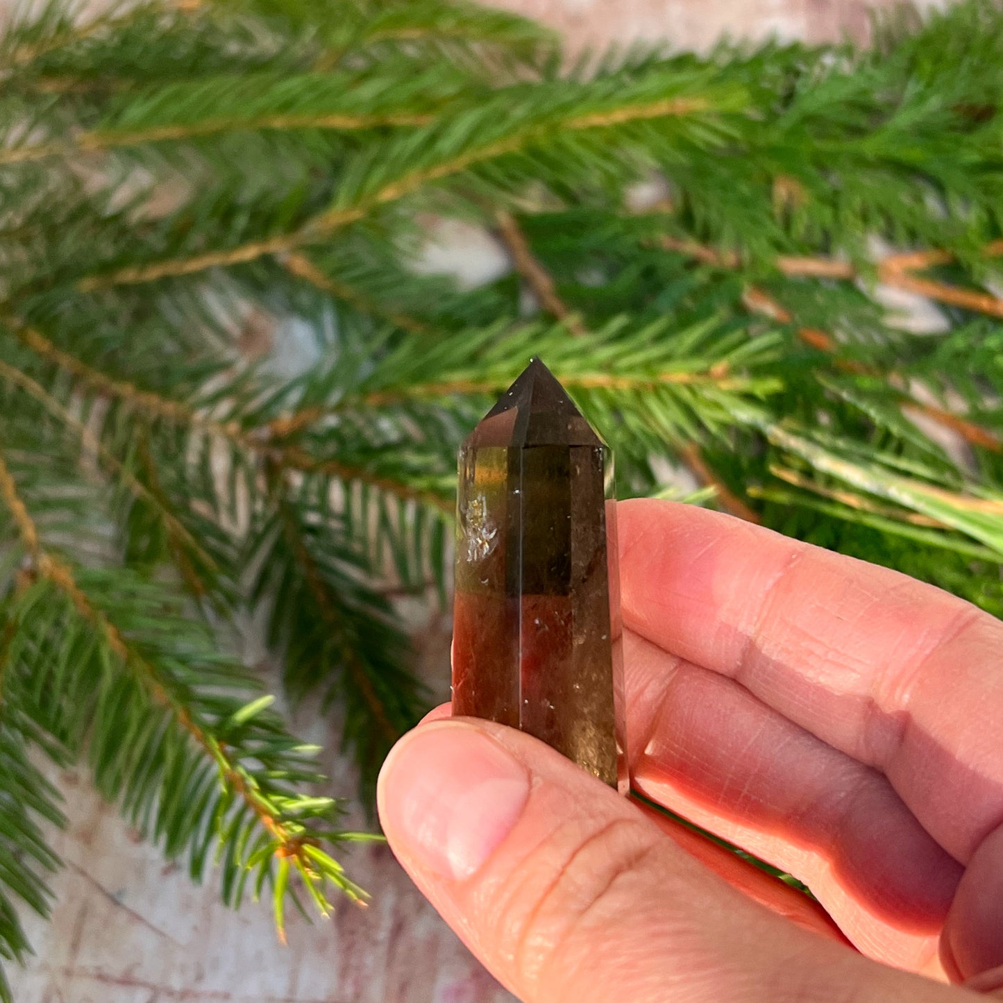 Smoky Quartz Point - Smoky Quartz Tower - Smoky Quartz Crystal - Crystal Healing - Root Chakra Healing