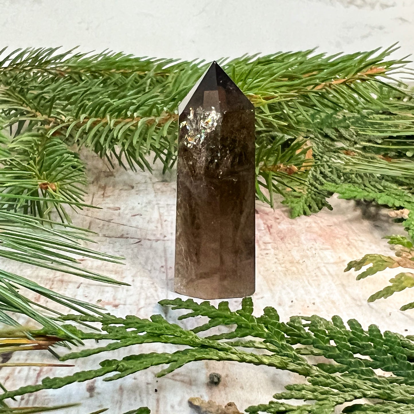 Smoky Quartz Point - Smoky Quartz Tower - Smoky Quartz Crystal - Crystal Healing - Root Chakra Healing