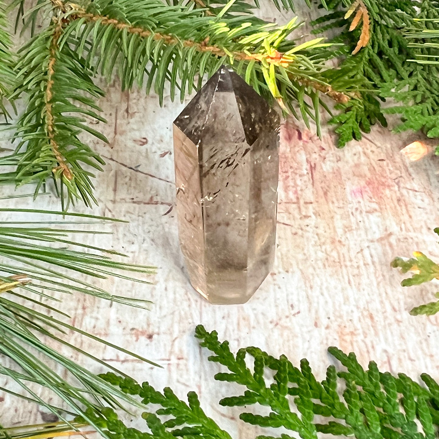 Smoky Quartz Point - Smoky Quartz Tower - Smoky Quartz Crystal - Crystal Healing - Root Chakra Healing
