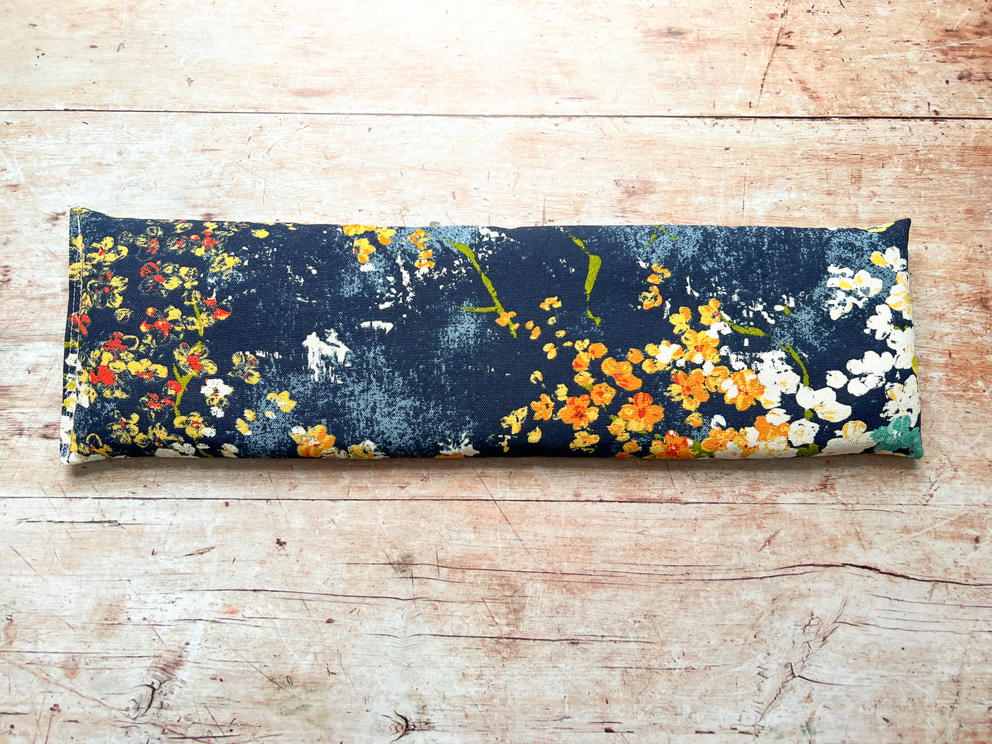 Flax and Lavender Heat Pack and Eye Pillow Gift Set - Warming Pillow - Microwaveable Heat Pack