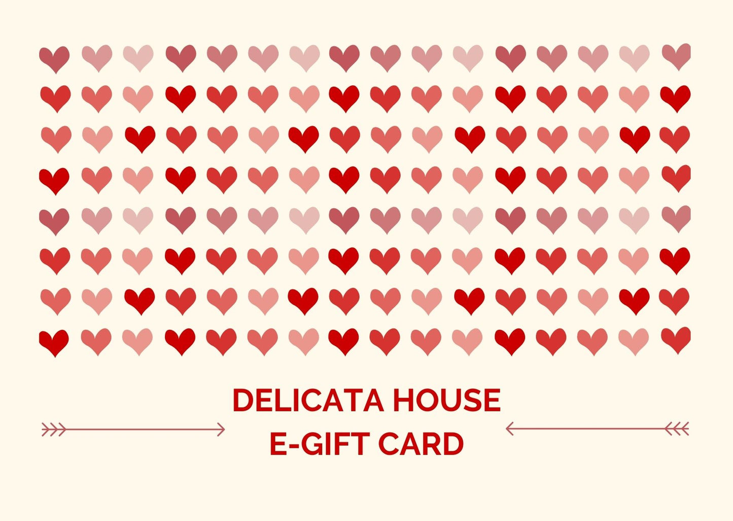 eGift Card - eGift Card - Delicata House eGift Card - Birthday eGift Card - Friend eGift Card