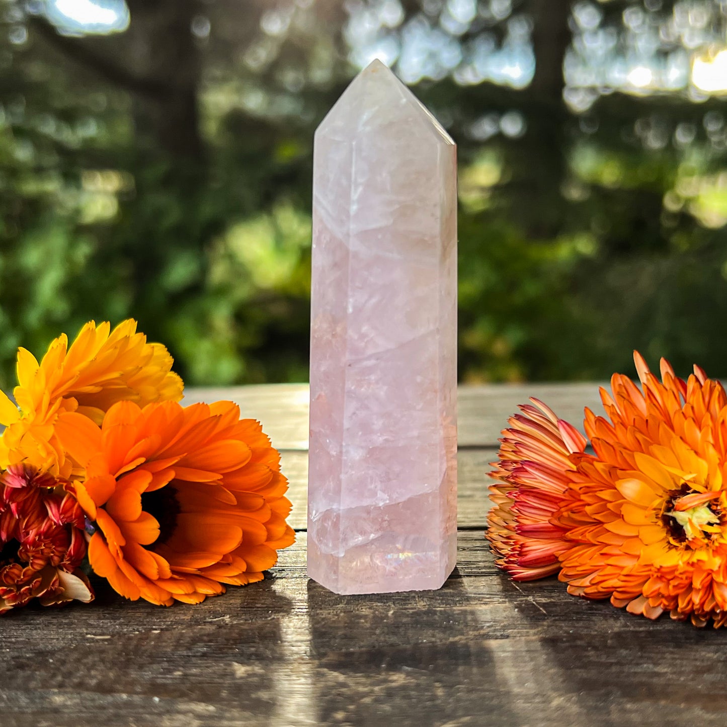 RARE Natural Amethyst Lace Agate Crystal Tower