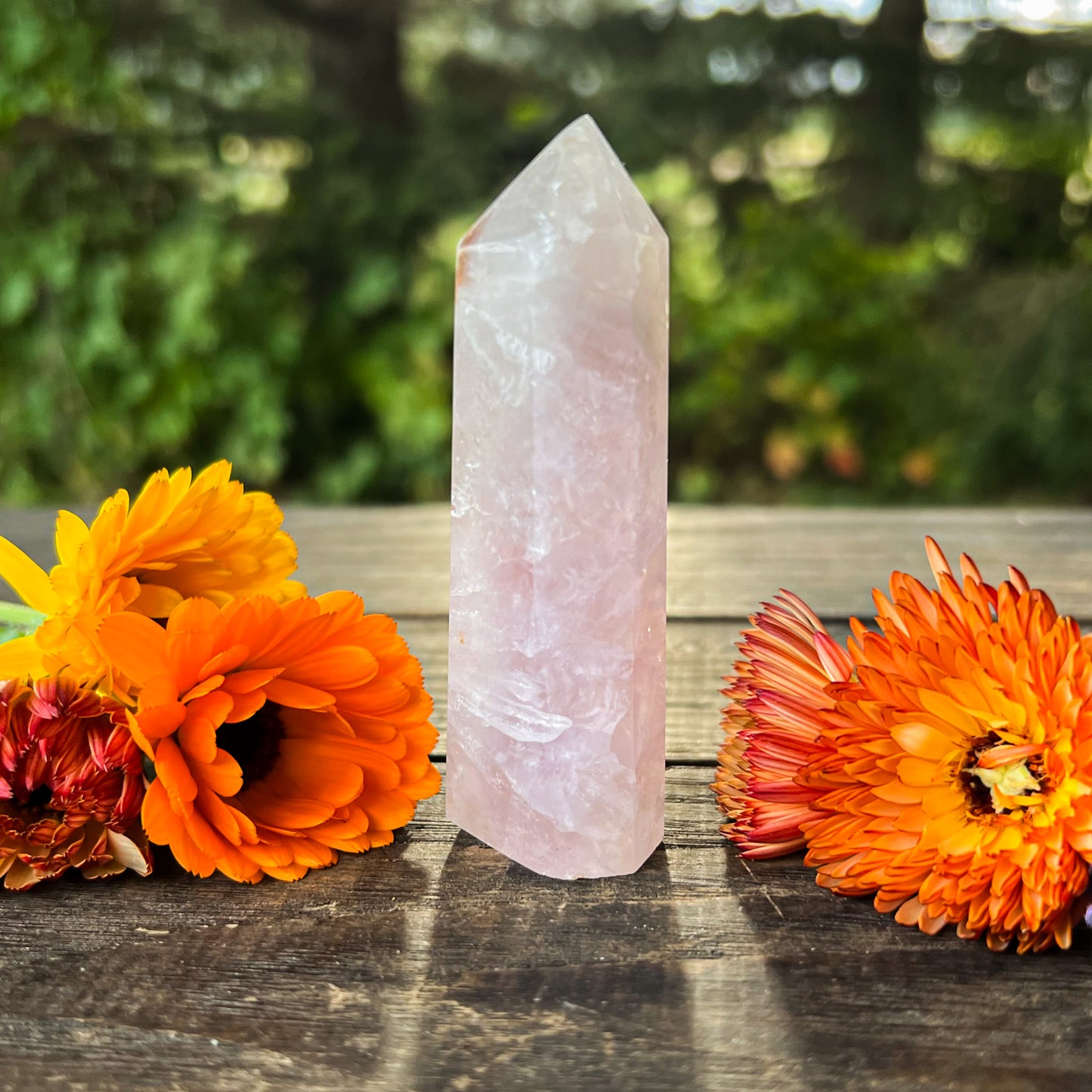 RARE Natural Amethyst Lace Agate Crystal Tower