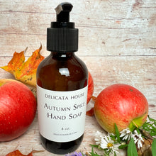 Load image into Gallery viewer, Hand Soap - Autumn Spice Liquid Hand Soap - Kitchen Hand Soap - Liquid Hand Soap for Her - Family Hand Soap - Aromatherapy Hand Soap - Wellness Gift