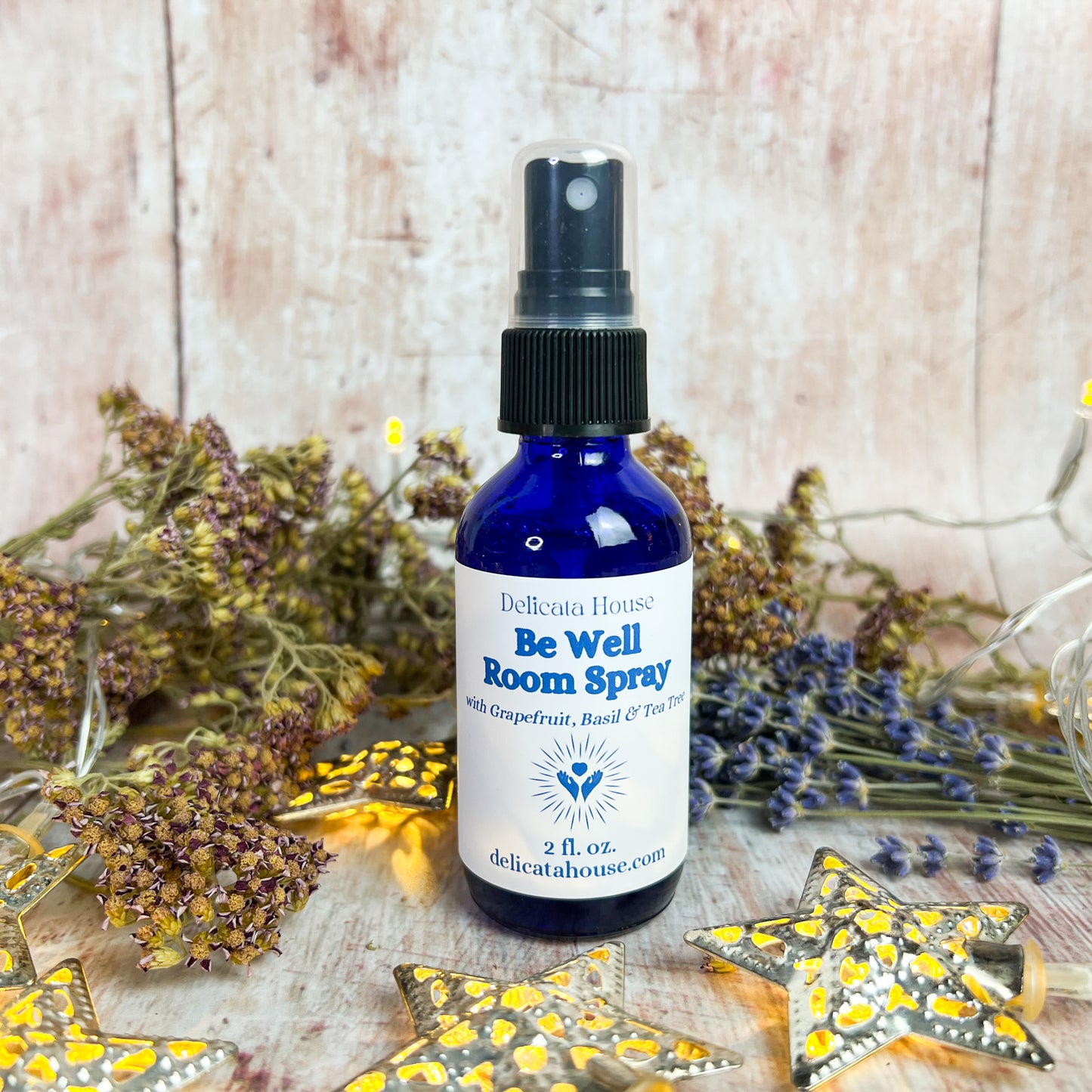 Be Well Room Spray - Clean and Clear Room Spray - Bright and Uplifting Room Spray with Grapefruit, Basil, and Tea Tree essential oils