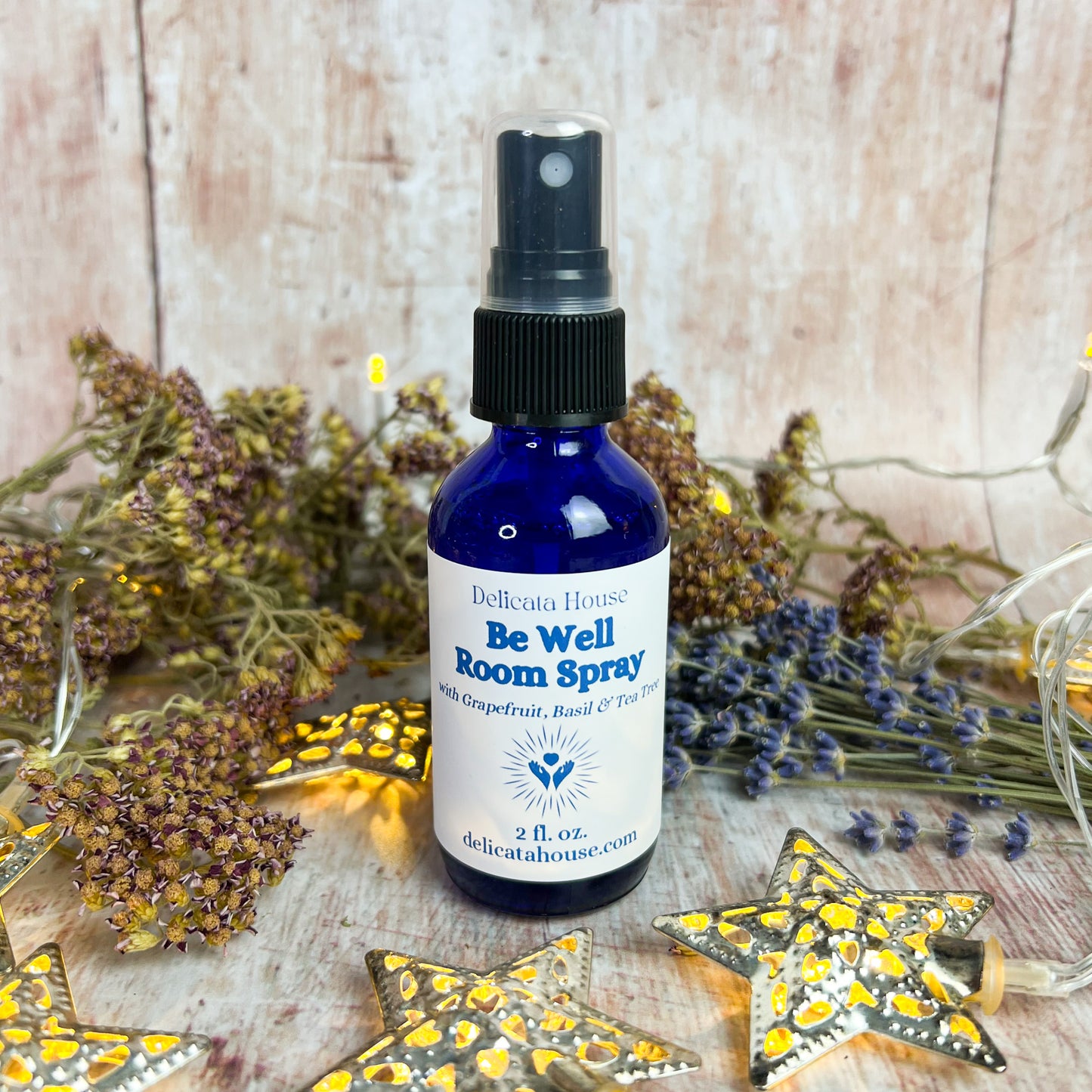 Be Well Room Spray - Clean and Clear Room Spray - Bright and Uplifting Room Spray with Grapefruit, Basil, and Tea Tree essential oils