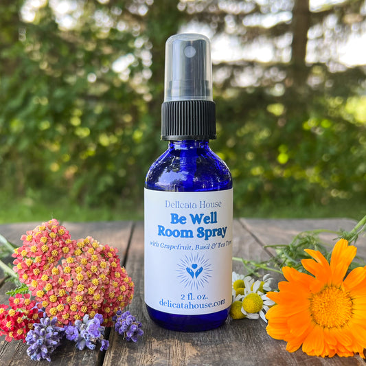 Be Well Room Spray - Immune Support Essential Oils - Energizing, Uplifting, Cheerful Essential Oils
