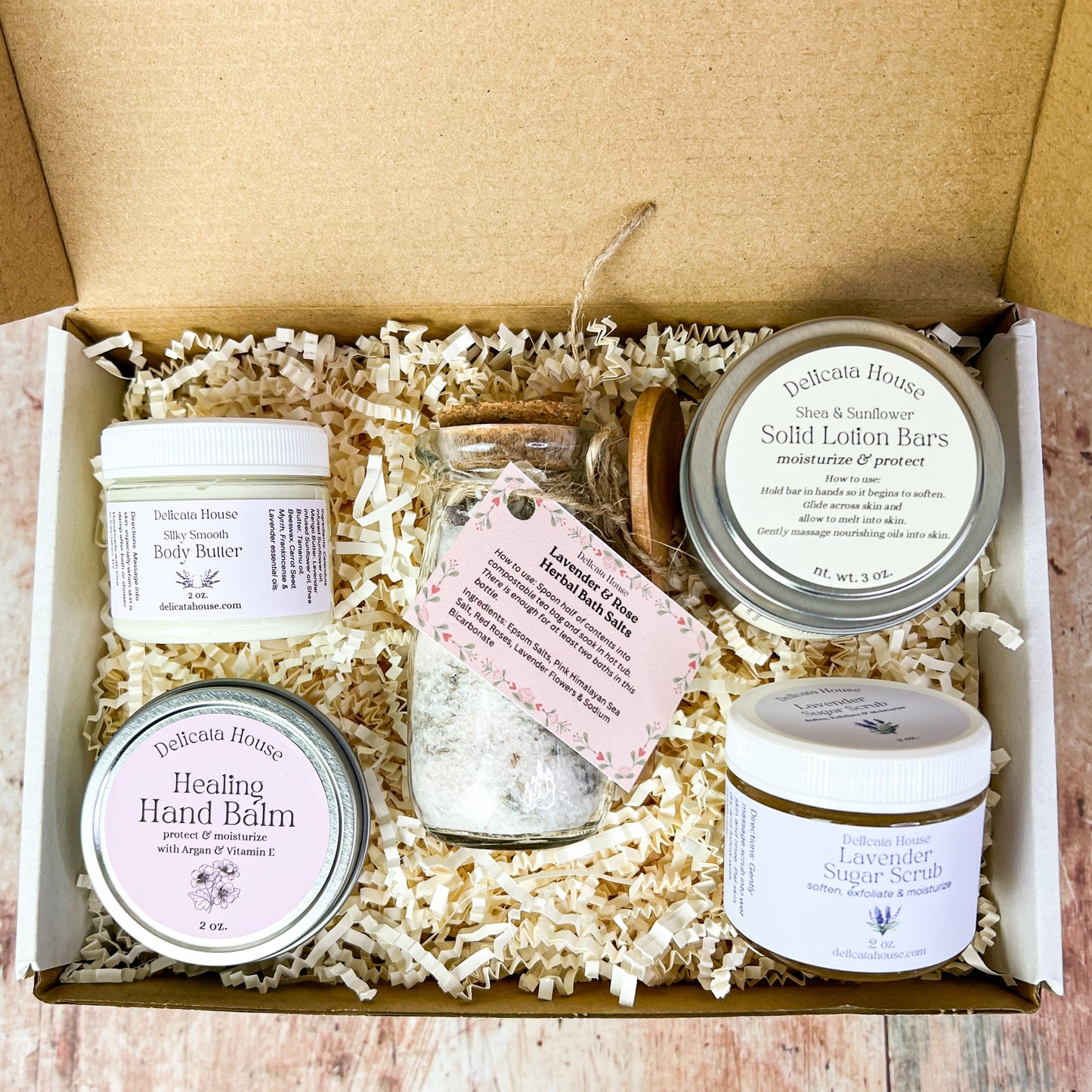 Soft Skin Gift Set - Moisturizing Body Care Set - Relaxing Bath & Body Gift - Self-Care Gift Set