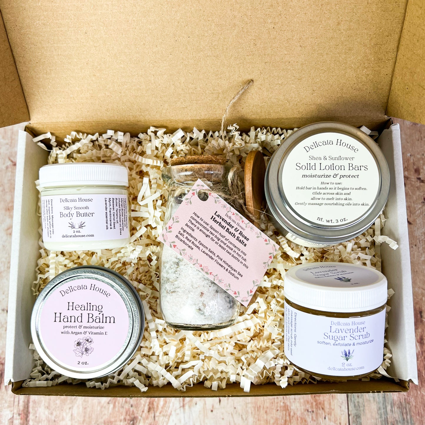 Soft Skin Gift Set - Moisturizing Body Care Set - Relaxing Bath & Body Gift - Self-Care Gift Set