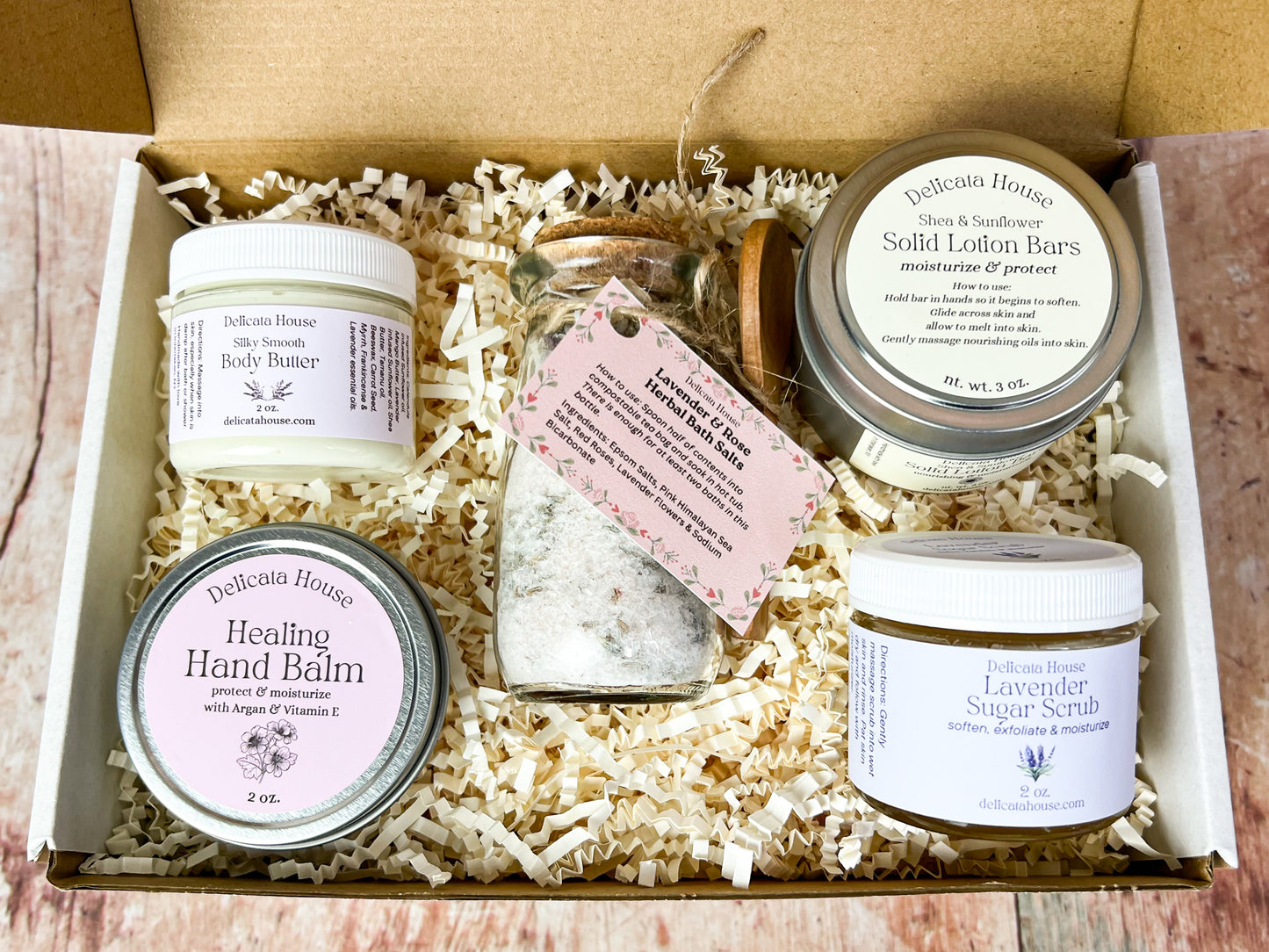 Soft Skin Gift Set - Moisturizing Body Care Set - Relaxing Bath & Body Gift - Self-Care Gift Set