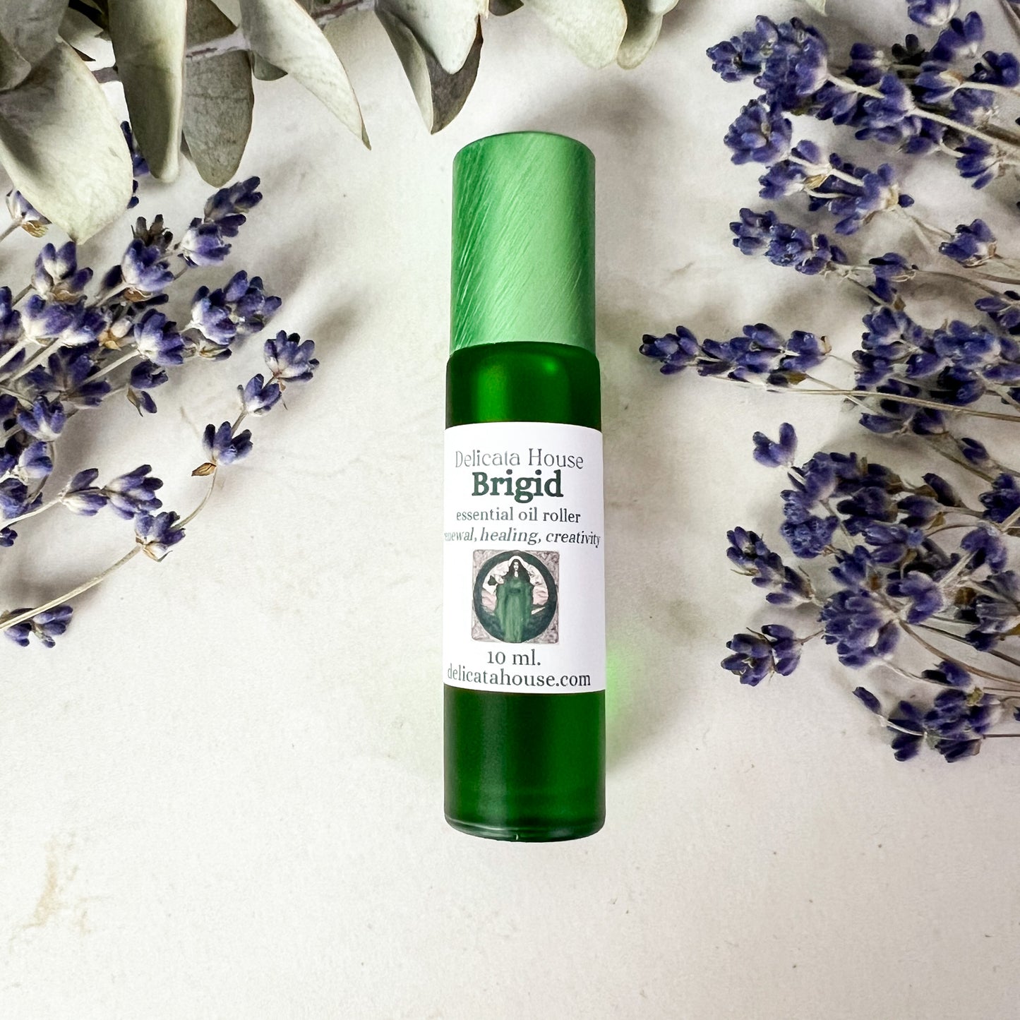 Brigid Roller - Saint Brigid Roller - Goddess Aromatherapy Roller