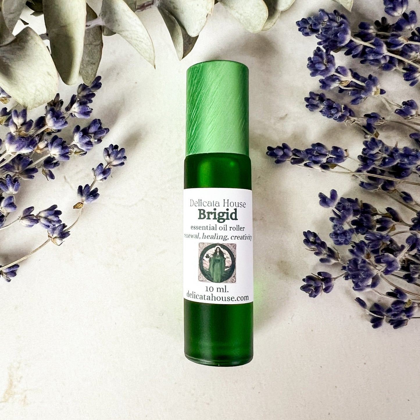 Brigid Roller - Saint Brigid Roller - Goddess Aromatherapy Roller