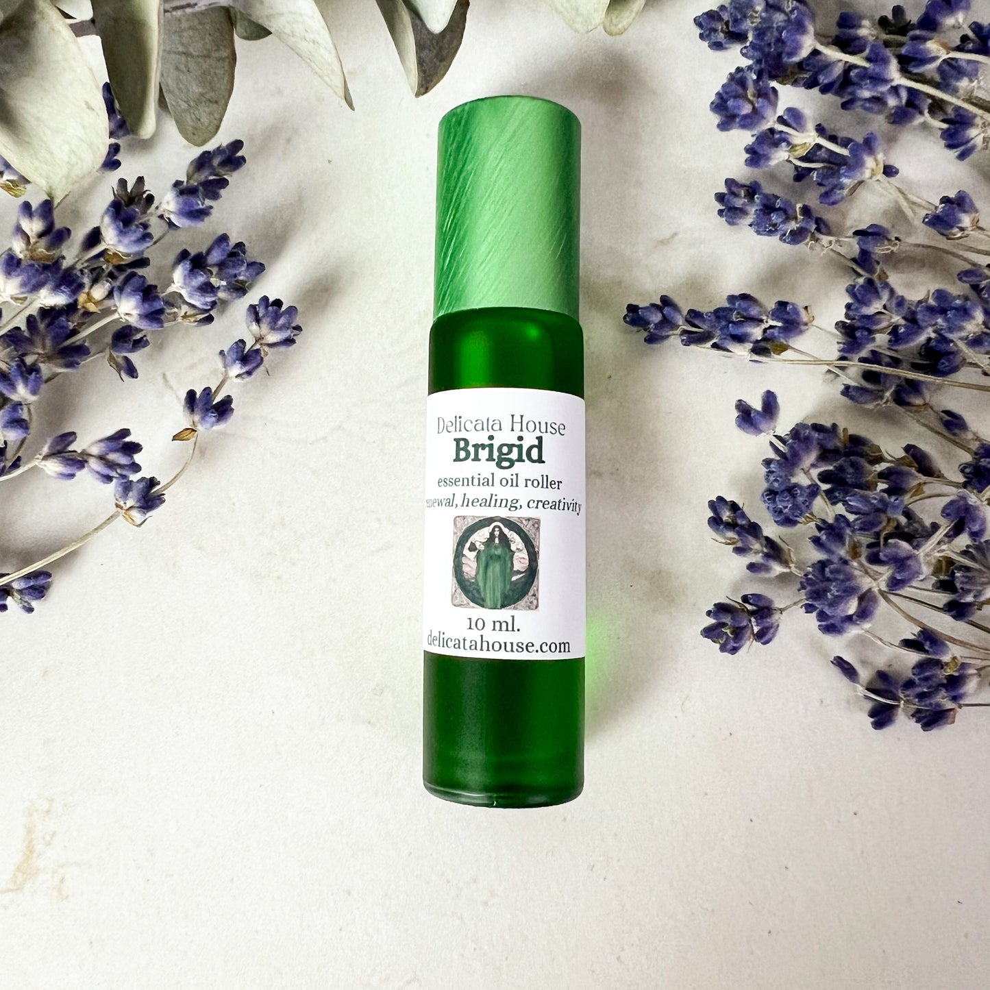 Brigid Roller - Saint Brigid Roller - Goddess Aromatherapy Roller